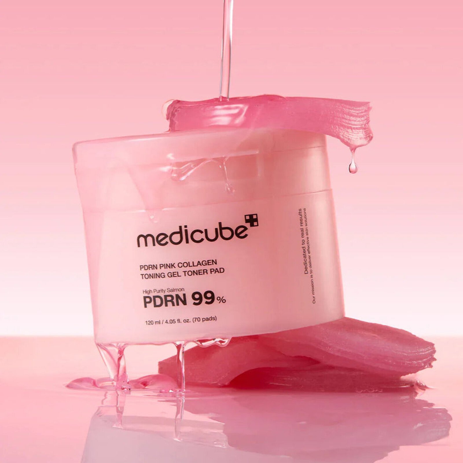 Medicube PDRN Pink Collagen Toning Gel Toner Pad x70