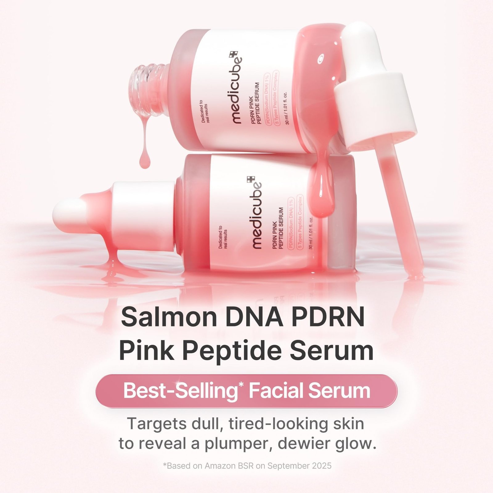Medicube PDRN Pink Peptide Serum 30ml (1.01floz)
