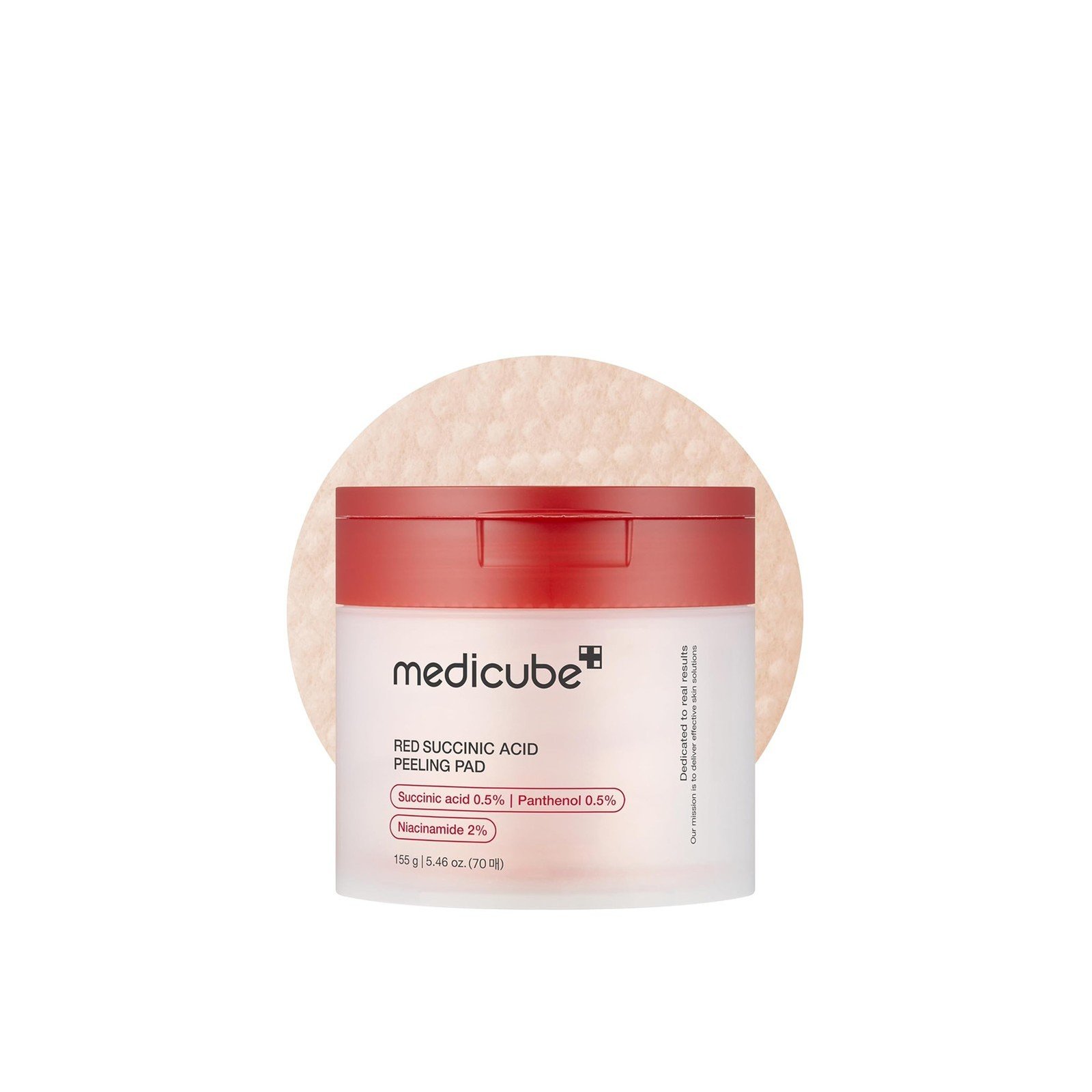 Medicube Red Succinic Acid Peeling Pad x70