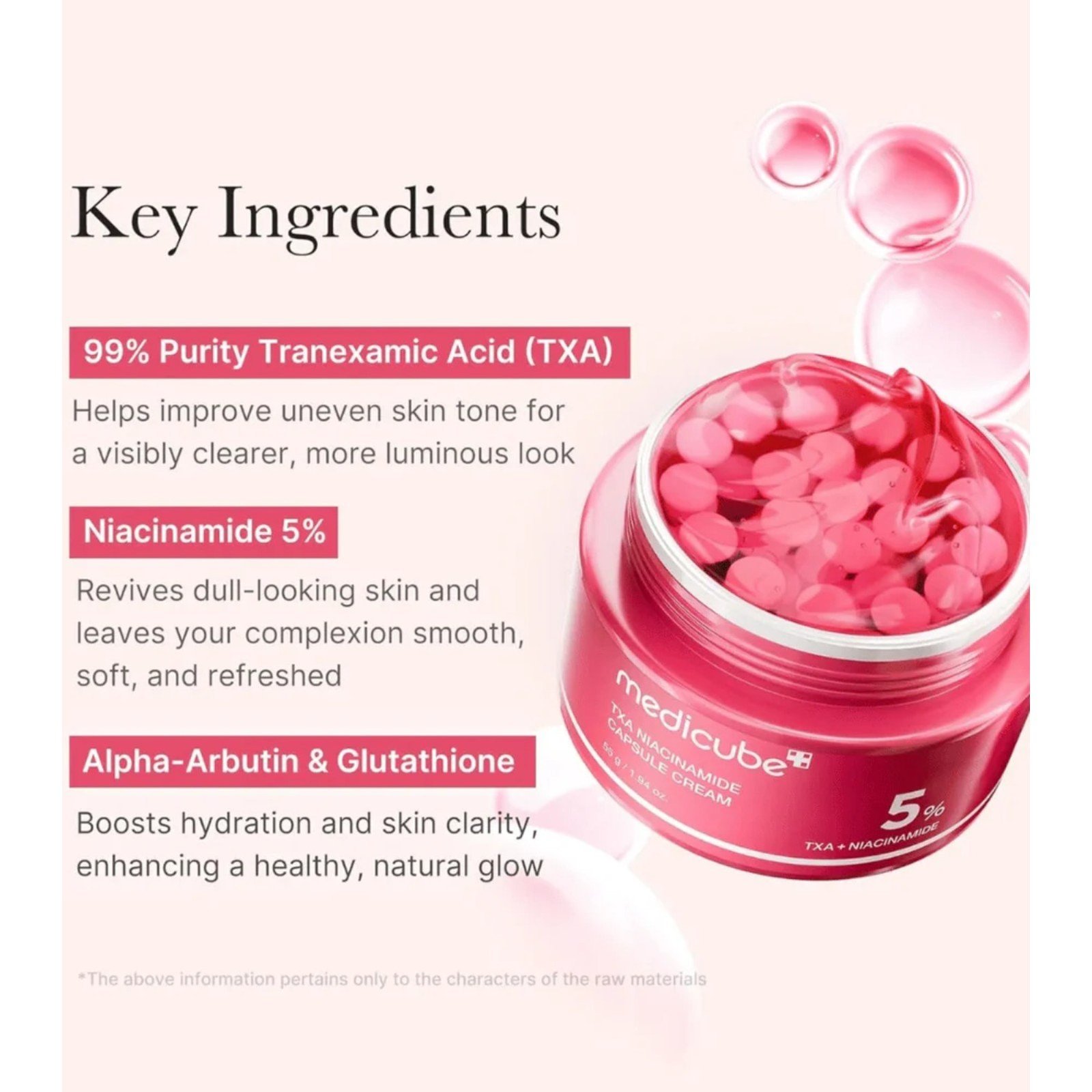 Medicube TXA Niacinamide Capsule Cream 55g