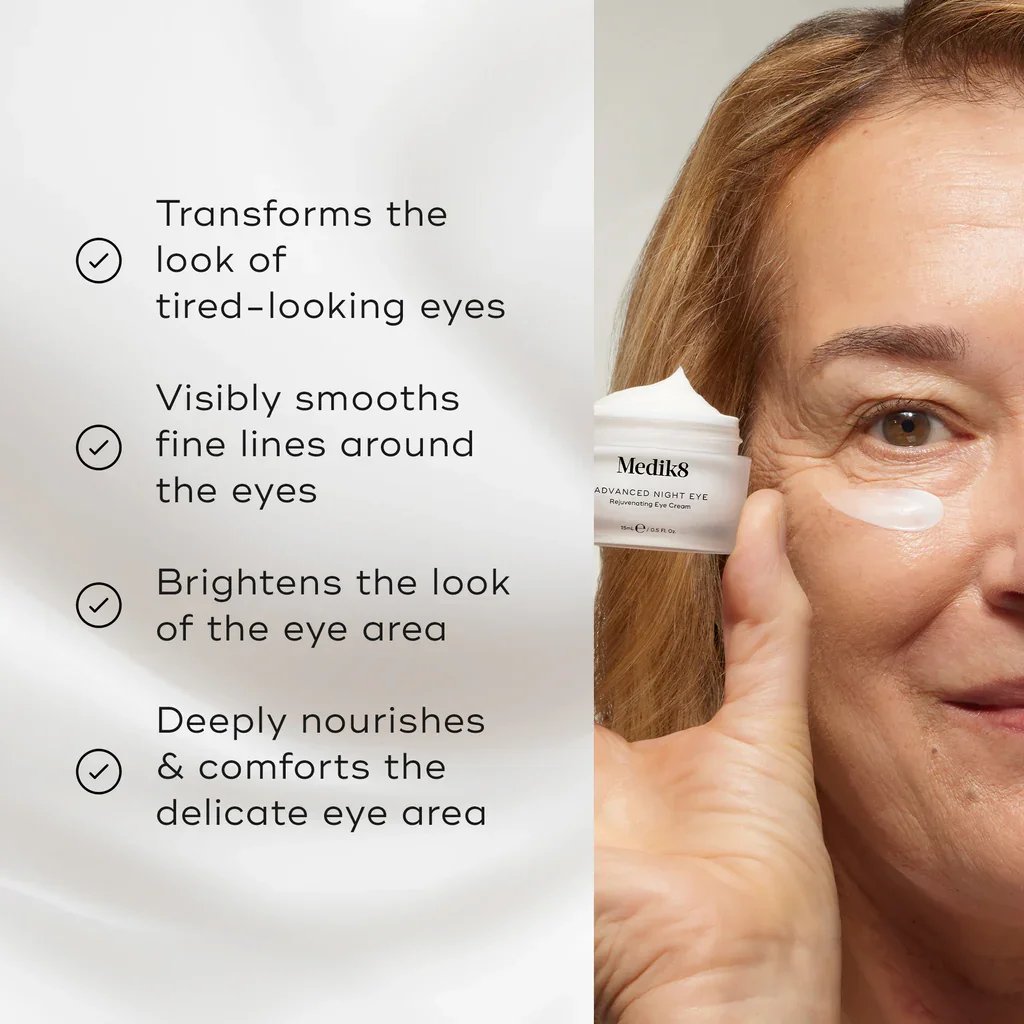 Medik8 Advanced Night Eye Rejuvenating Eye Cream 15ml