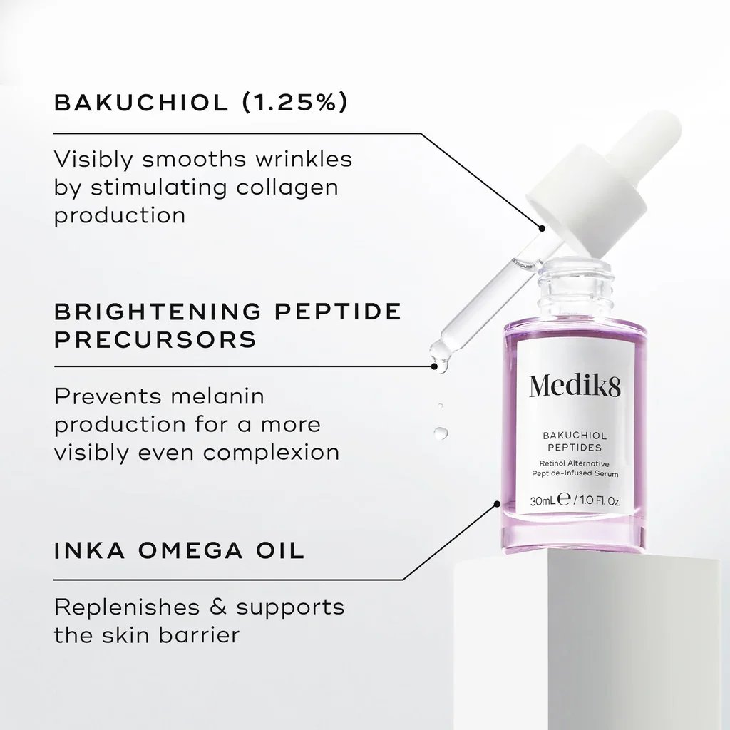 Medik8 Bakuchiol Peptides Sérum Alternative au Rétinol 30ml
