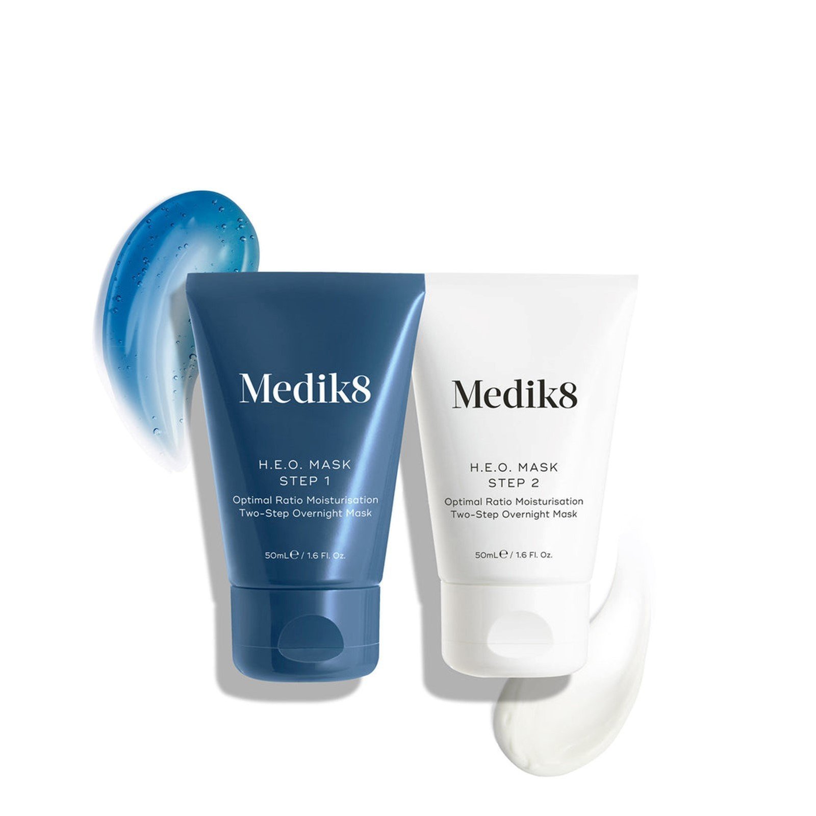Medik8 H.E.O. Mask Two-Step Overnight Mask 50ml x2