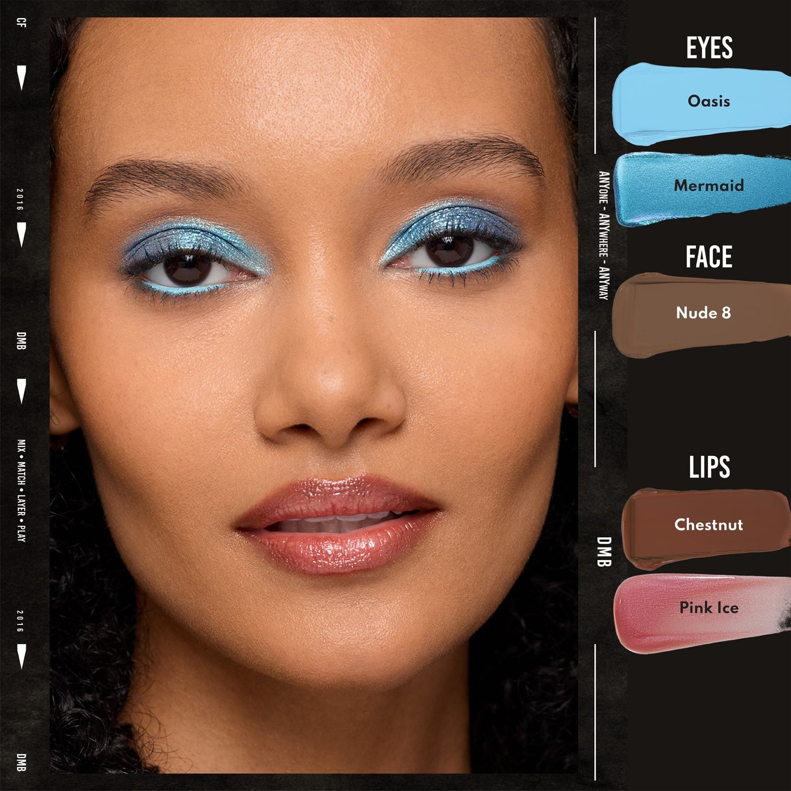 Danessa Myricks Beauty Colorfix Foils Waterproof Liquid Pigment Mermaid 10ml (0.34floz)