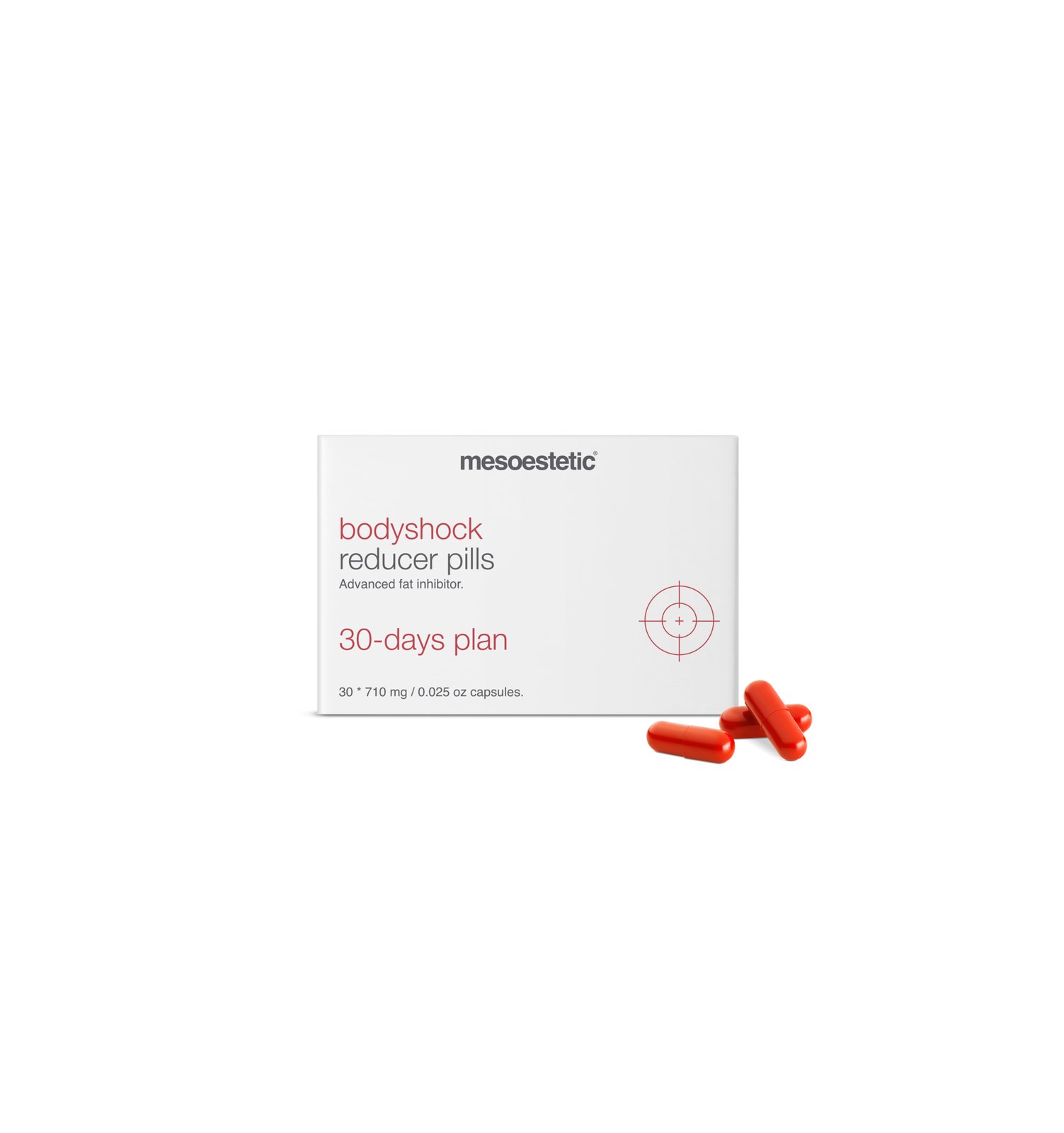 Mesoestetic Bodyshock Reducer Pills Capsules x30