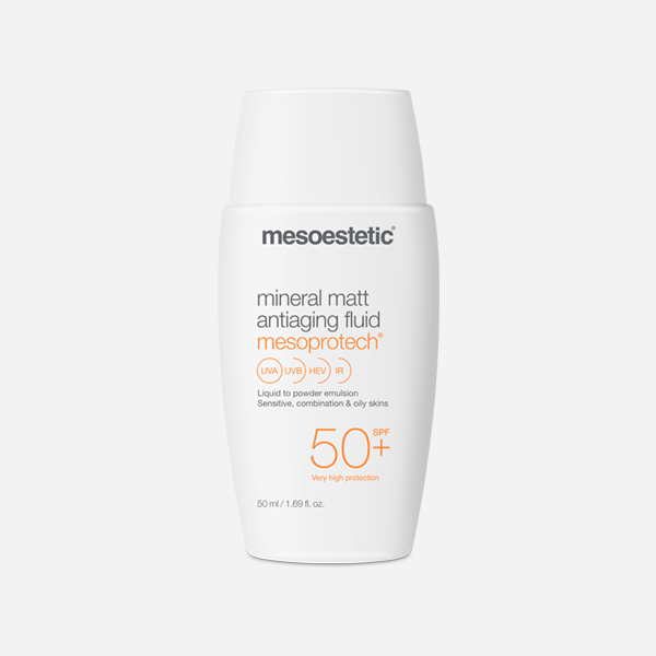 Mesoestetic Mesoprotech Mineral Matt Antiaging Fluid SPF50+ 50ml