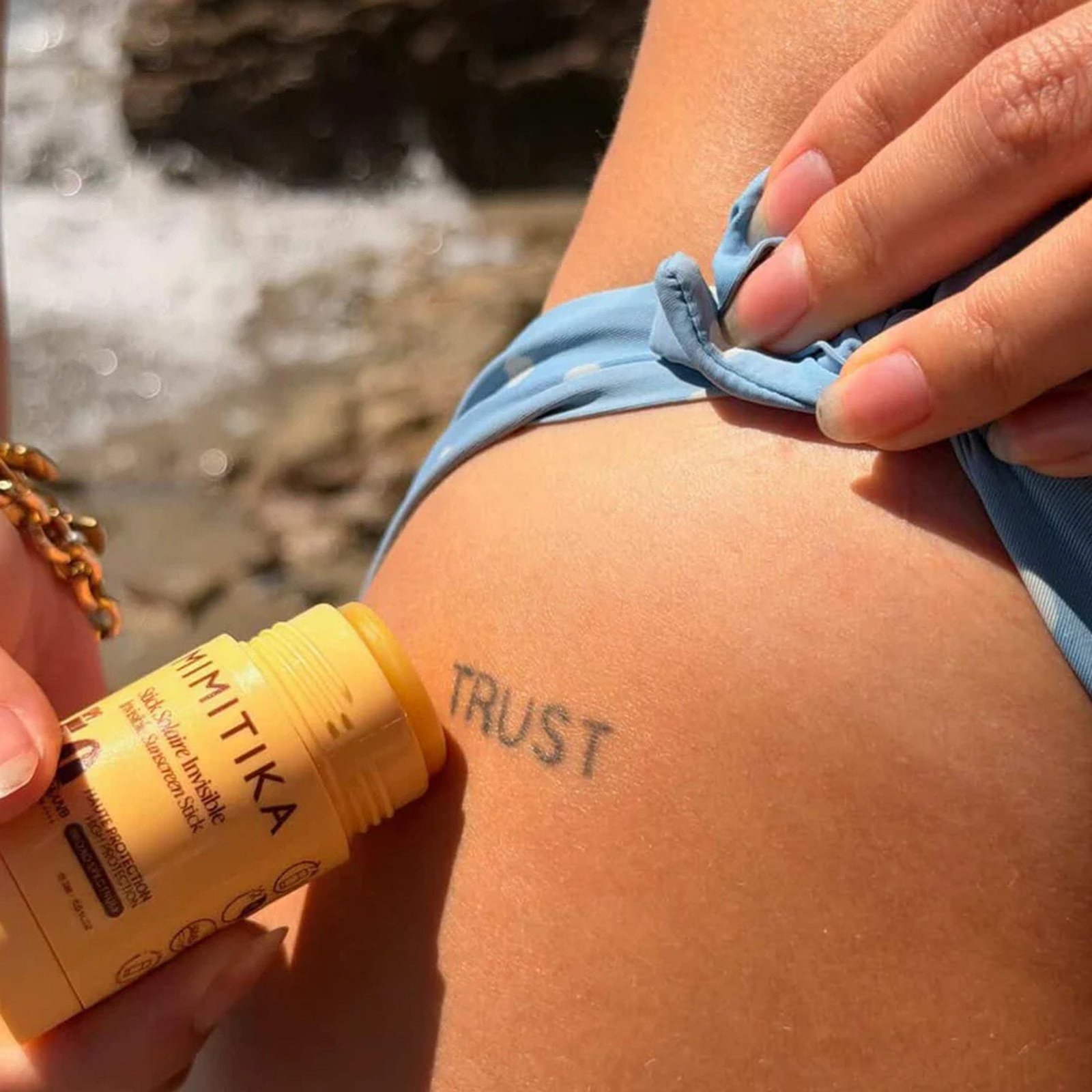 MIMITIKA عصا واقية من الشمس غير مرئية SPF50 15 جرام