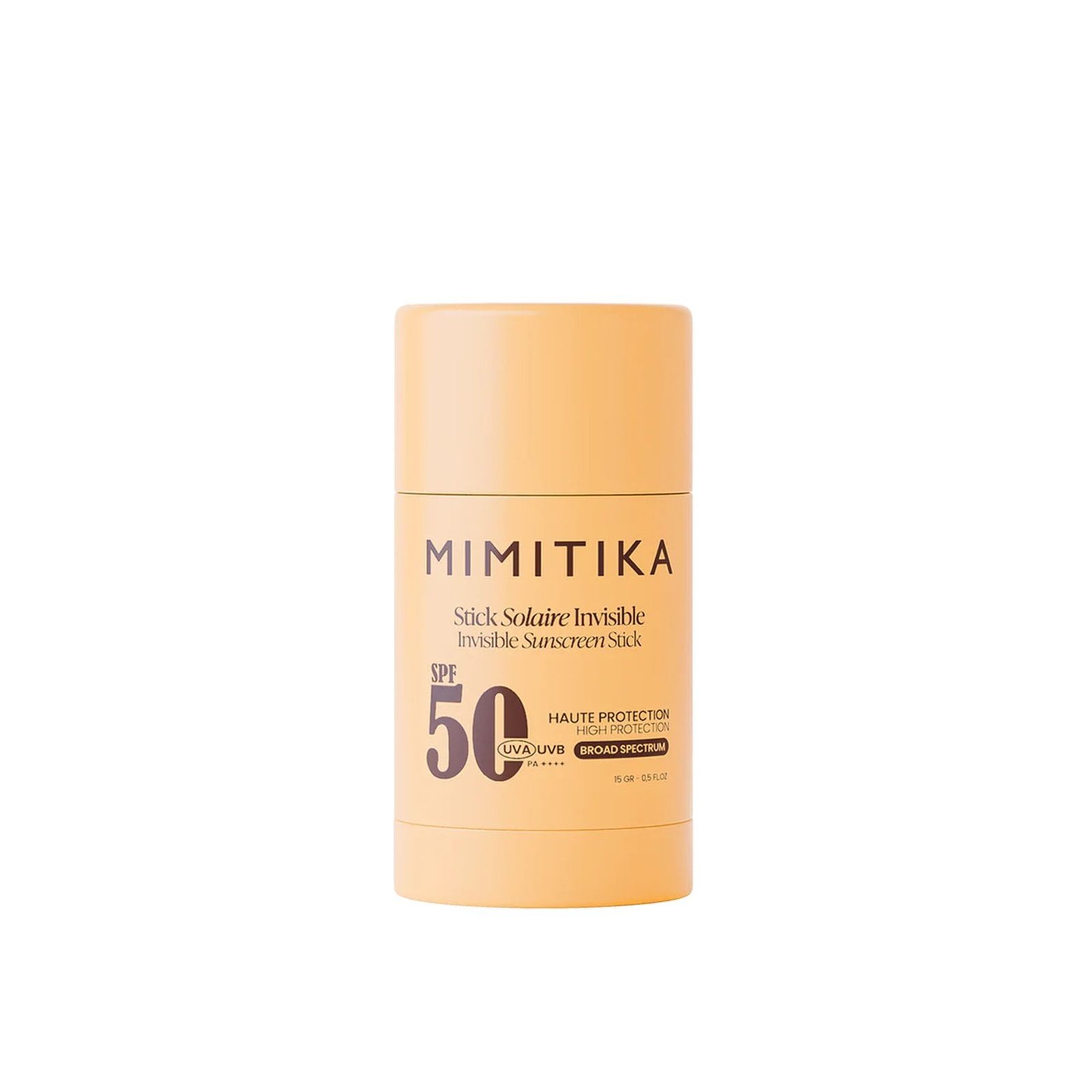 MIMITIKA عصا واقية من الشمس غير مرئية SPF50 15 جرام