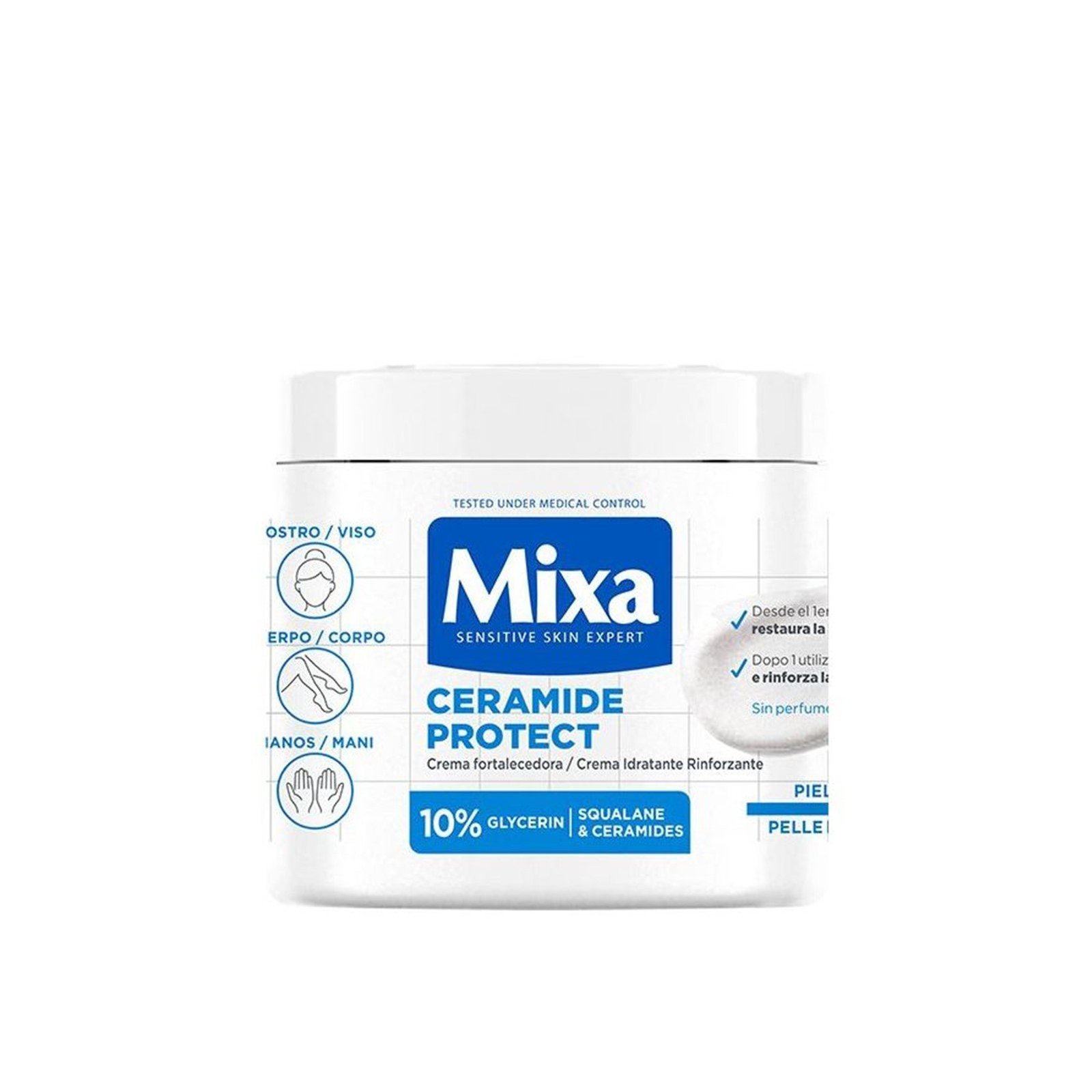 Mixa Ceramide Protect Body Cream 400ml (13.5floz)