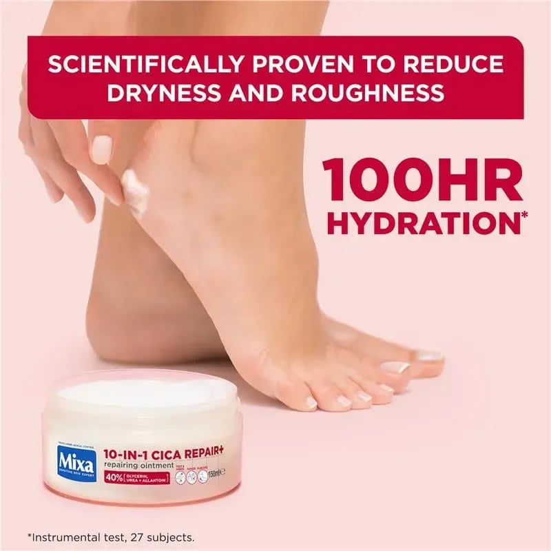 Mixa Cica Repair+ 10-in-1 S.O.S. Repairing Ointment 150ml (5.07floz)