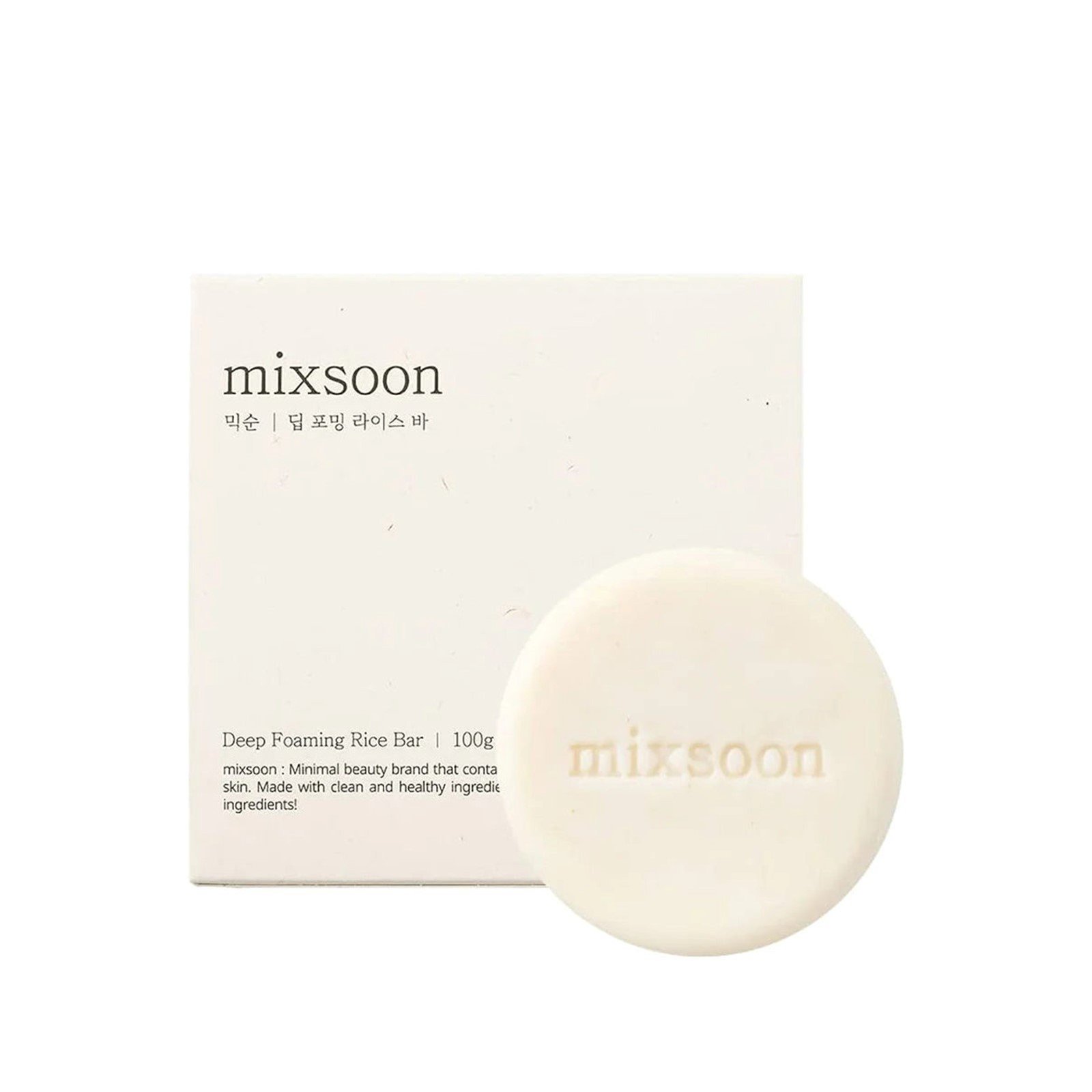 mixsoon Deep Foaming Rice Bar 100g (3.53oz)