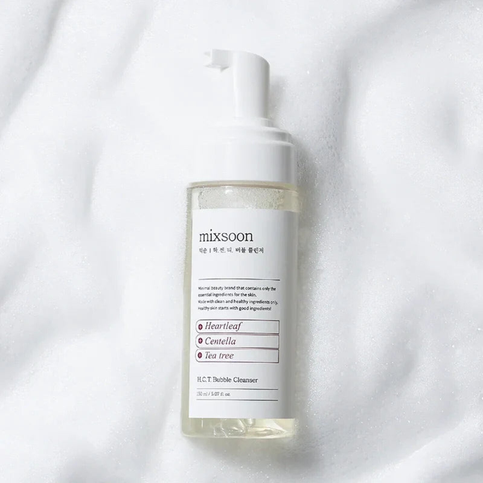 mixsoon H.C.T. Bubble Cleanser 150ml