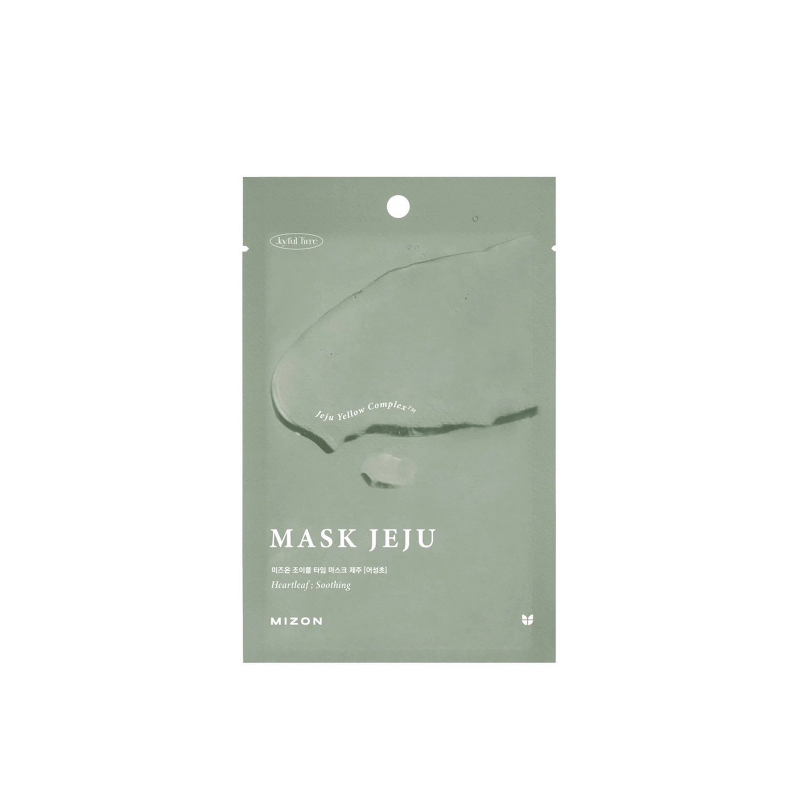 Mizon Joyful Time Jeju Mask Heartleaf 23g