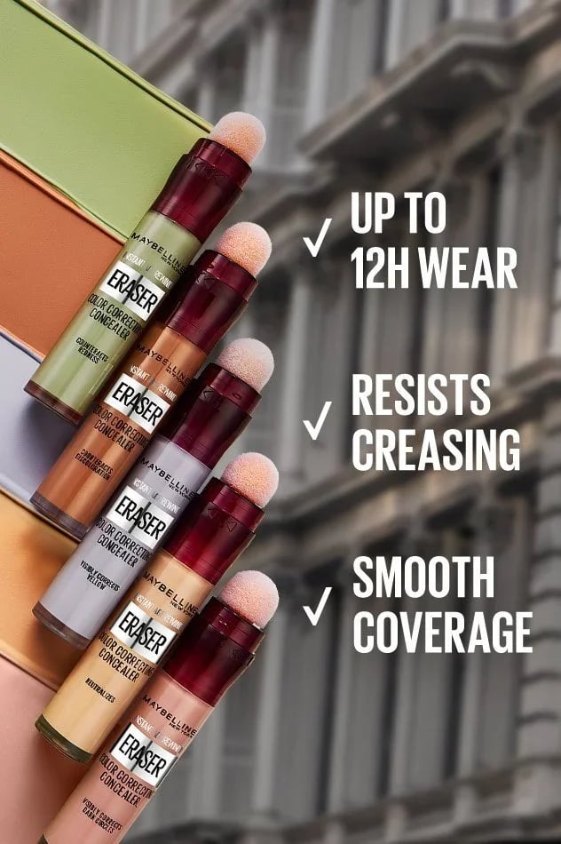 Maybelline Instant Anti-Age Eraser Color Correcting Concealer Green 6.8ml