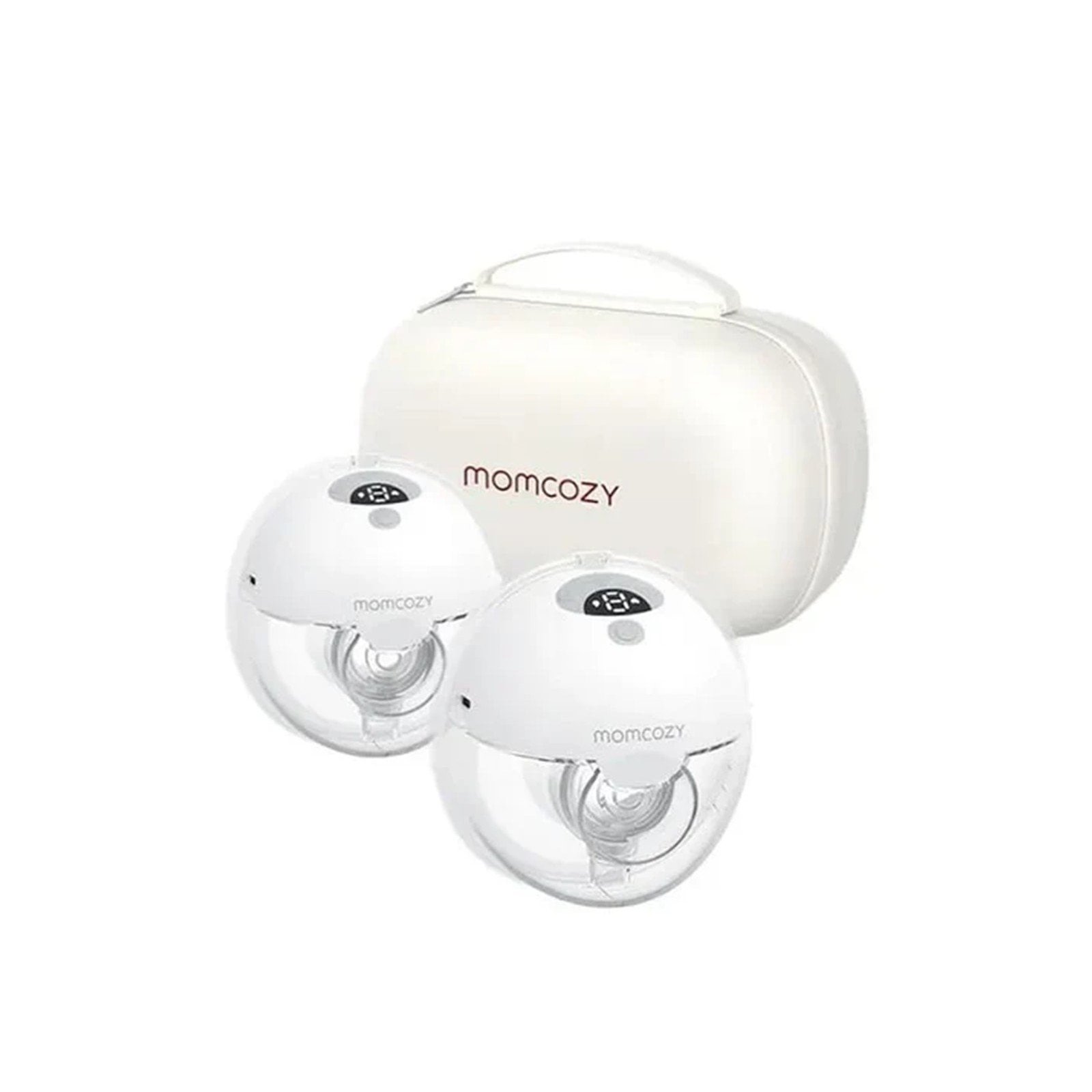 Momcozy M5 Wearable Breast Pump Quill Grey