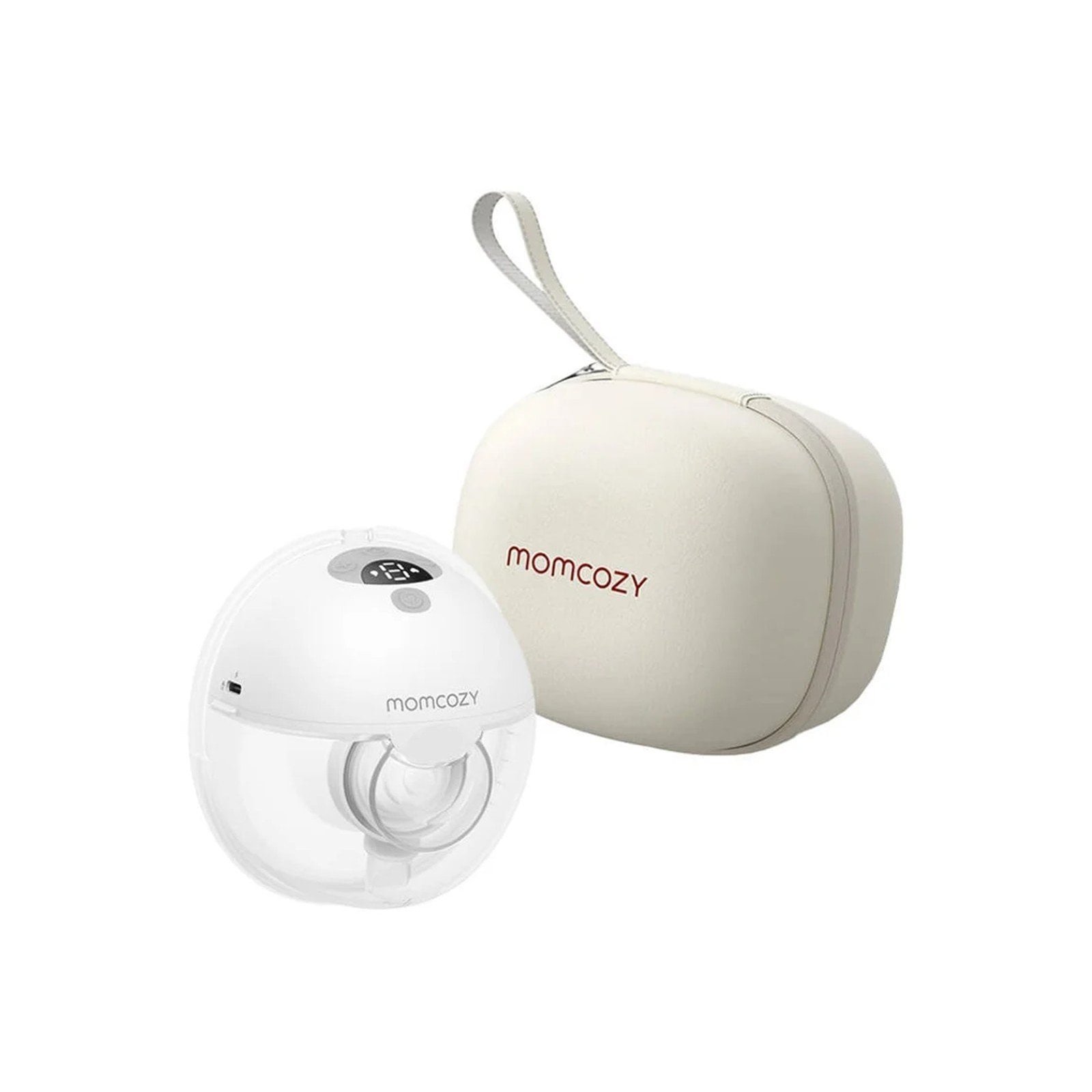 Momcozy M5 Wearable Single Breast Pump Quill Grey