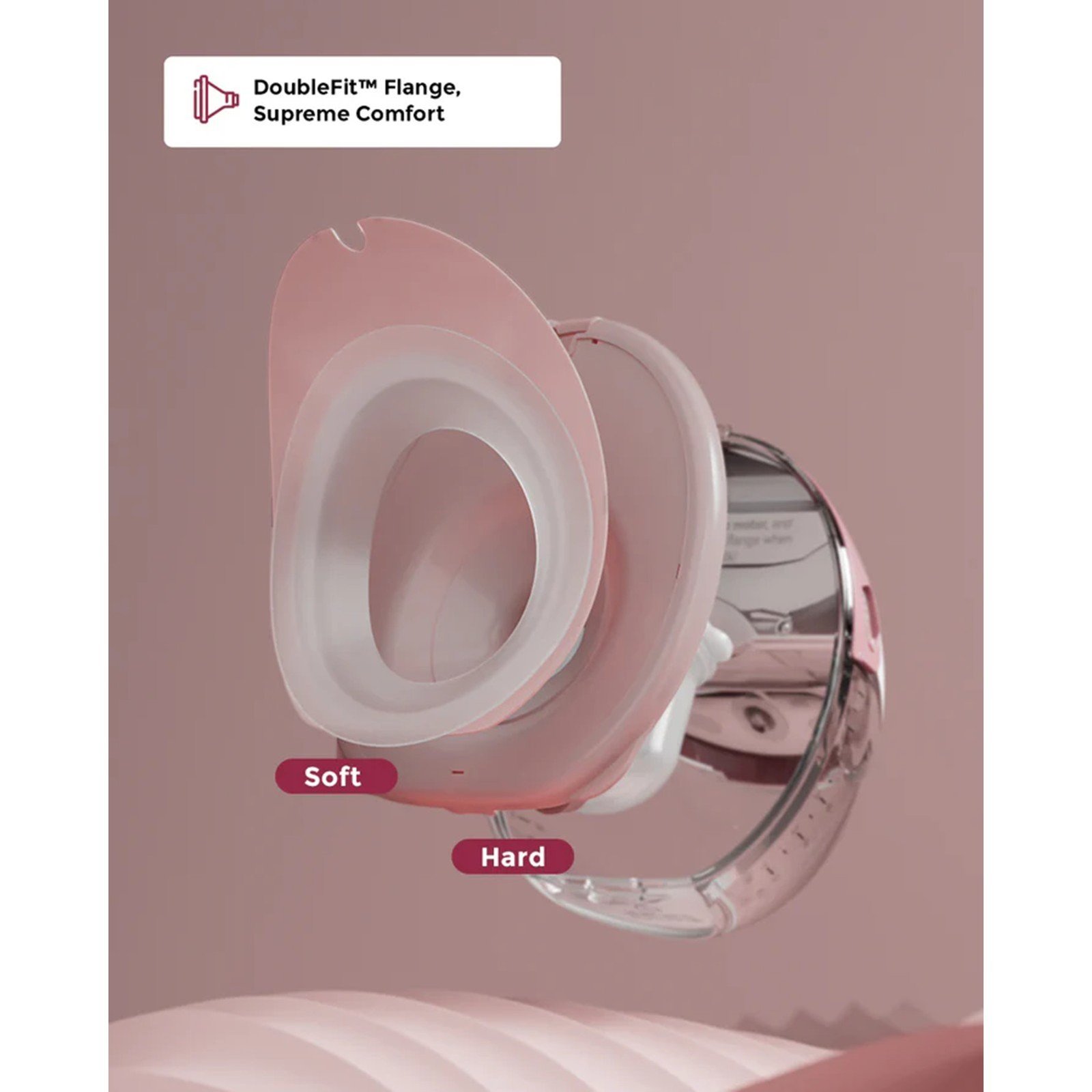 Momcozy M6 Mobile Style™ Hands-Free Double Breast Pump Cozy Red