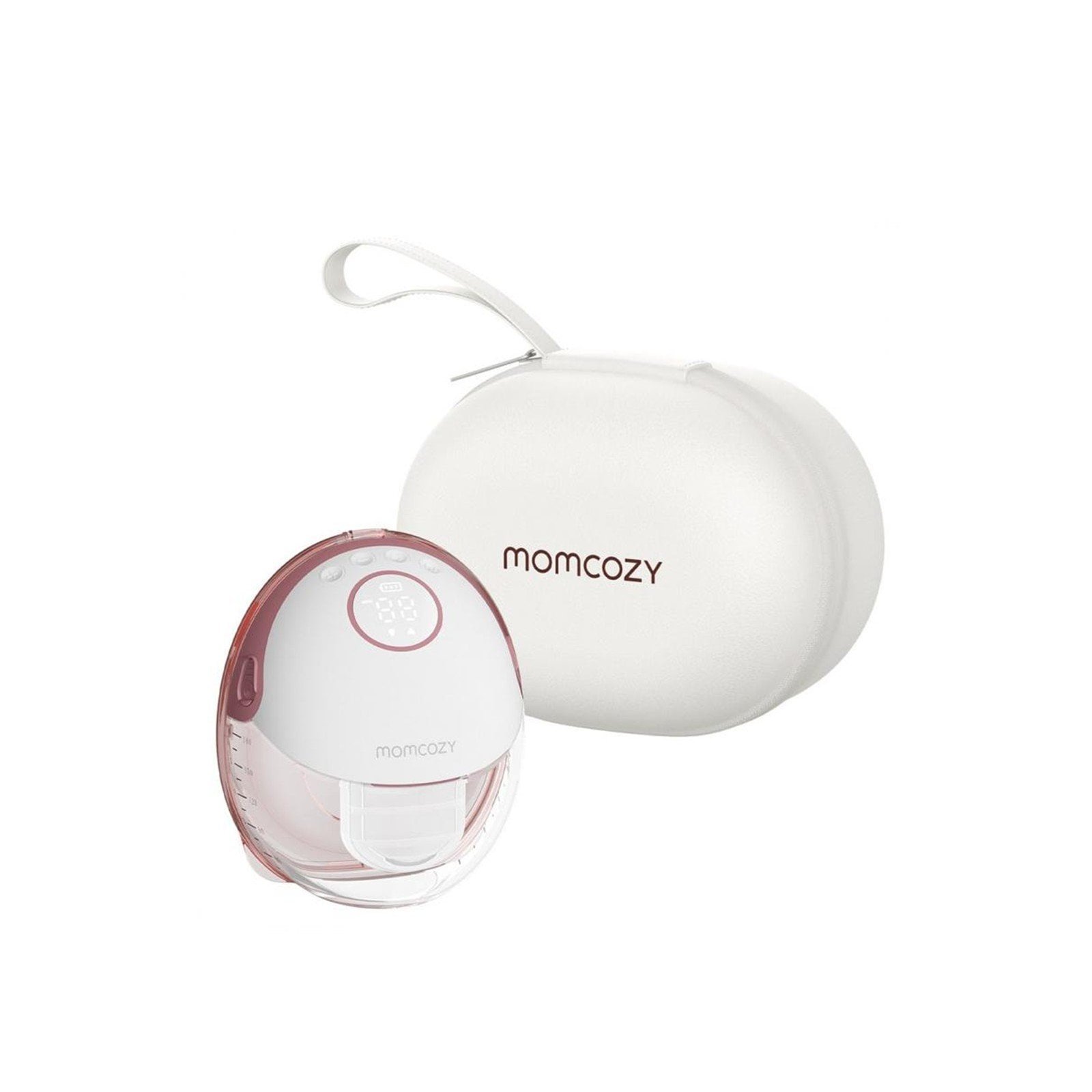 Momcozy M6 Mobile Style™ Hands-Free Breast Pump Cozy Red