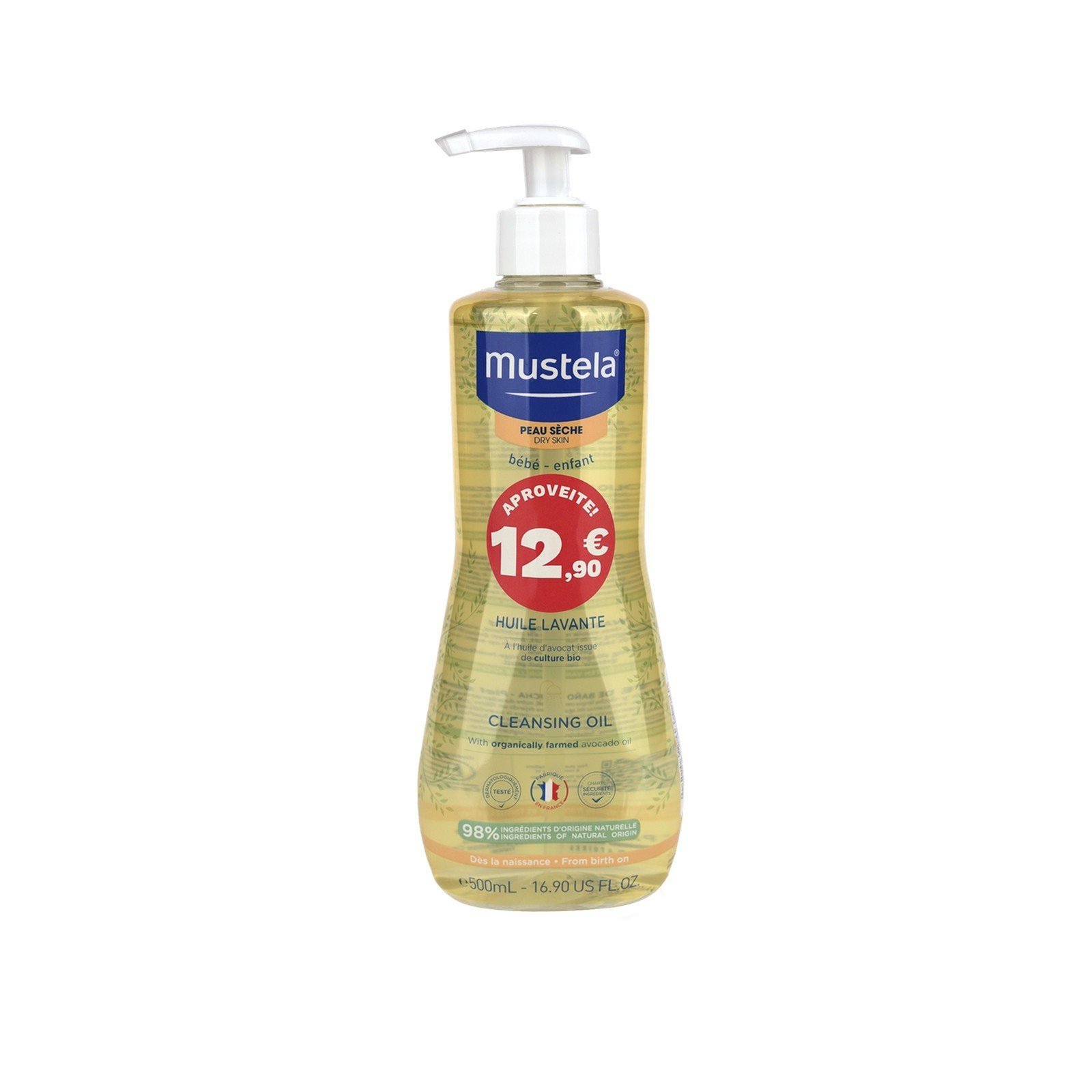 Mustela Baby Dry Skin Cleansing Oil