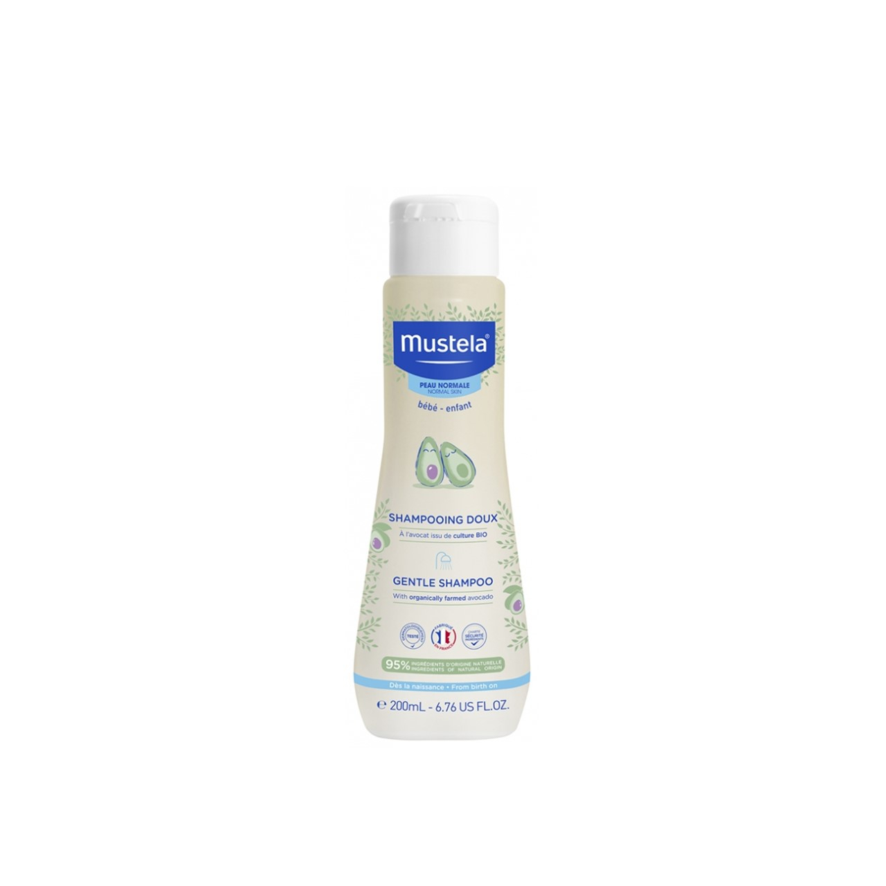 Mustela Baby Gentle Shampoo 200ml (6.76fl oz)