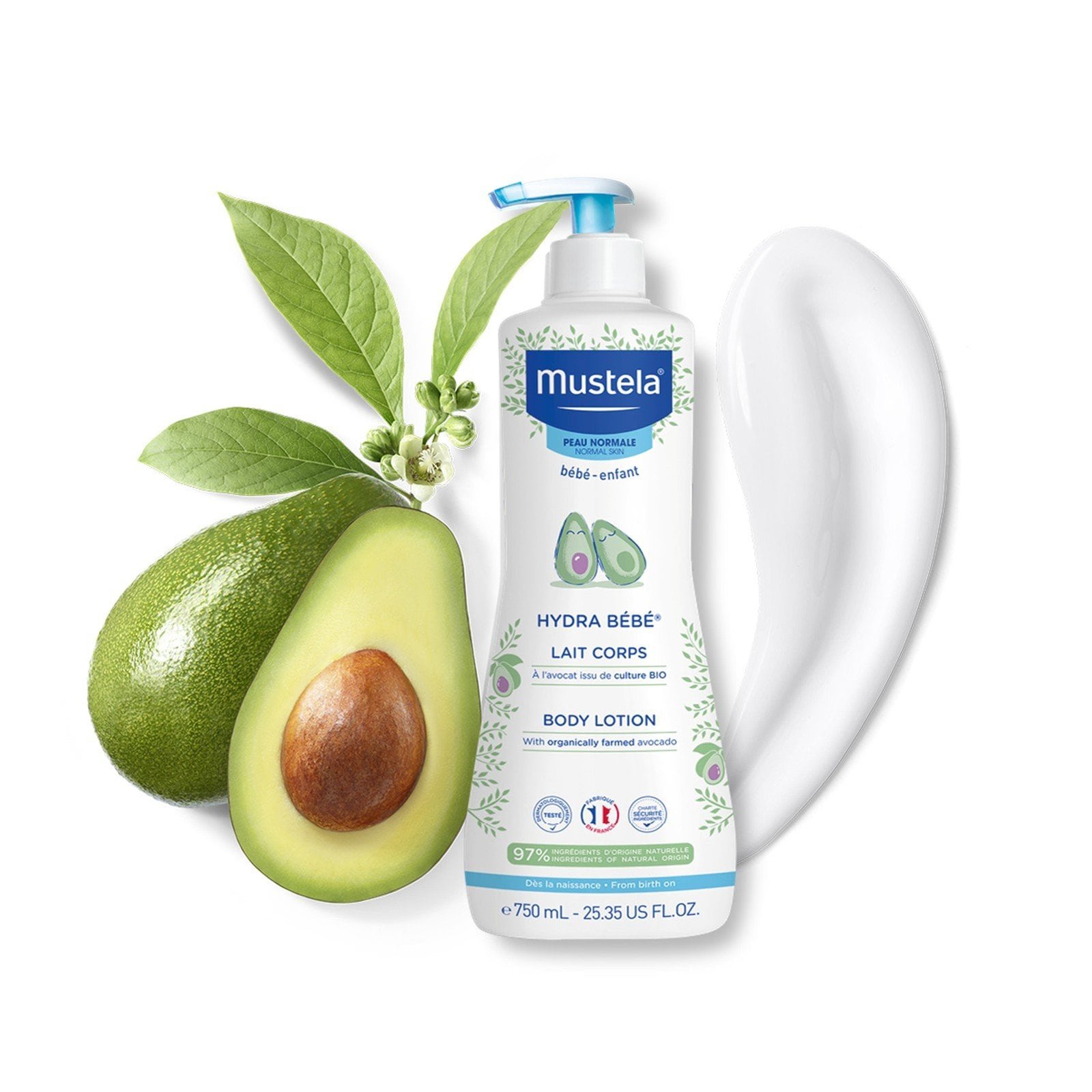 Mustela Baby Hydra Bébé Body Lotion 750ml