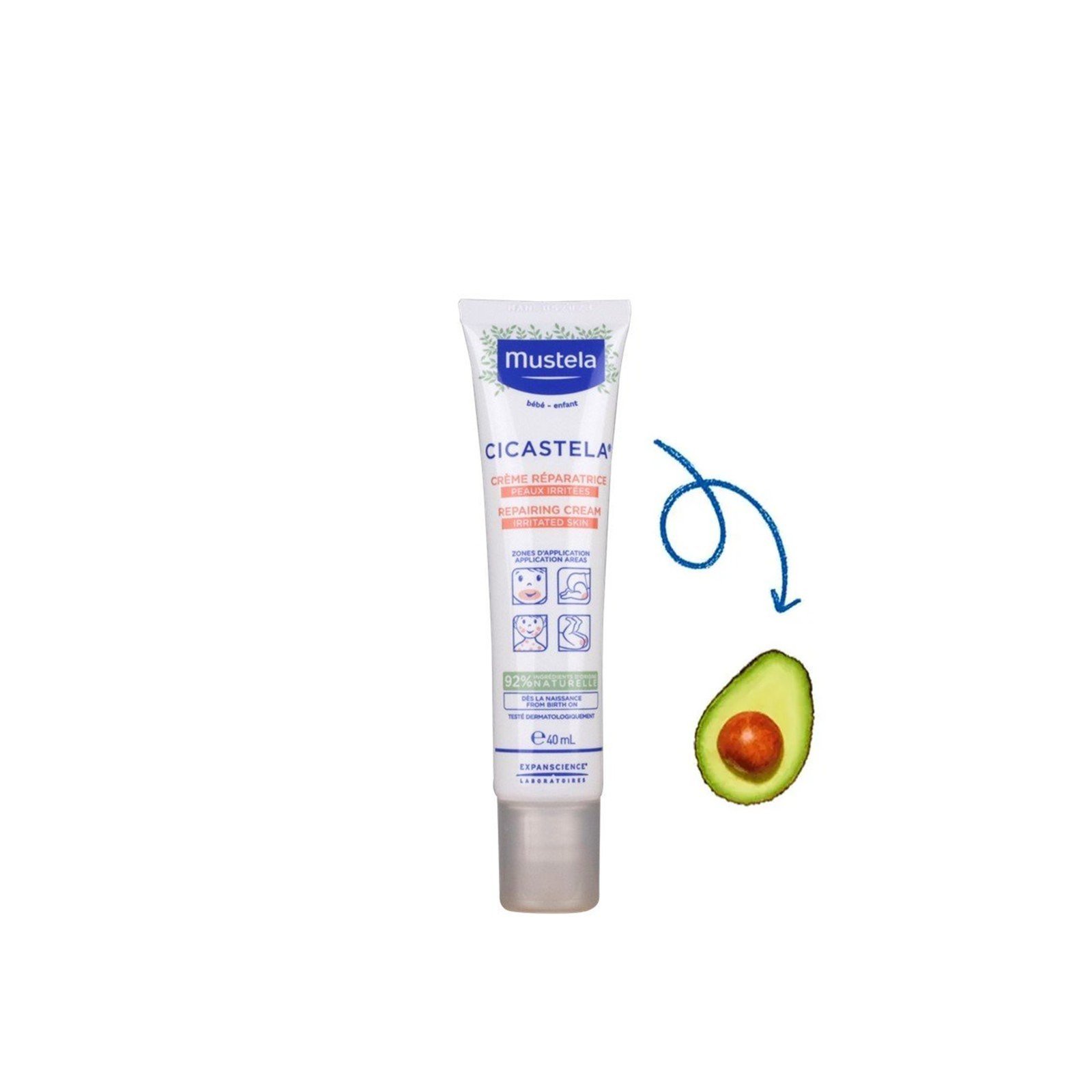 Mustela Cicastela Repairing Cream 40ml