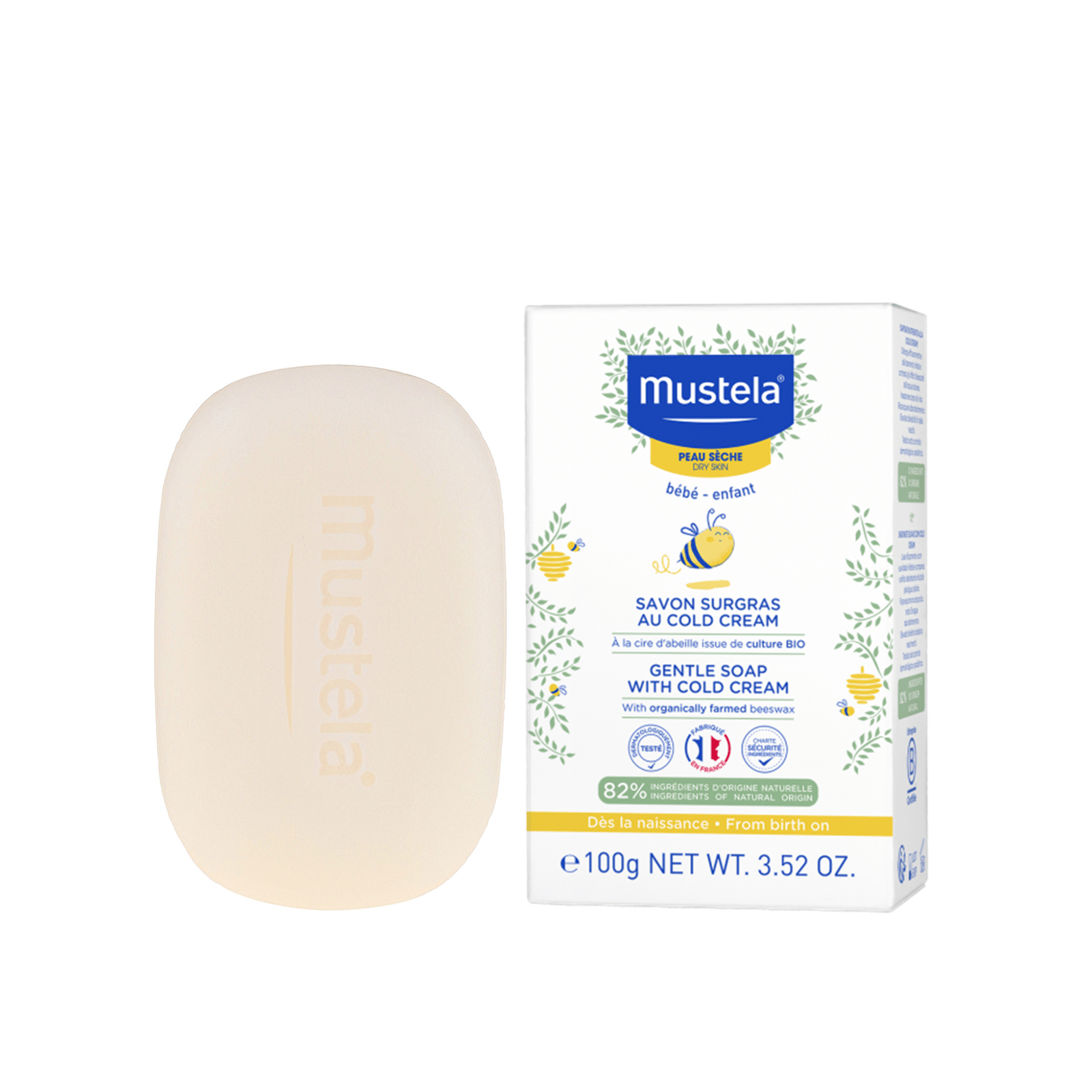 Compra Mustela Gentle Soap With Cold Cream For Dry Skin 100g · Mexico