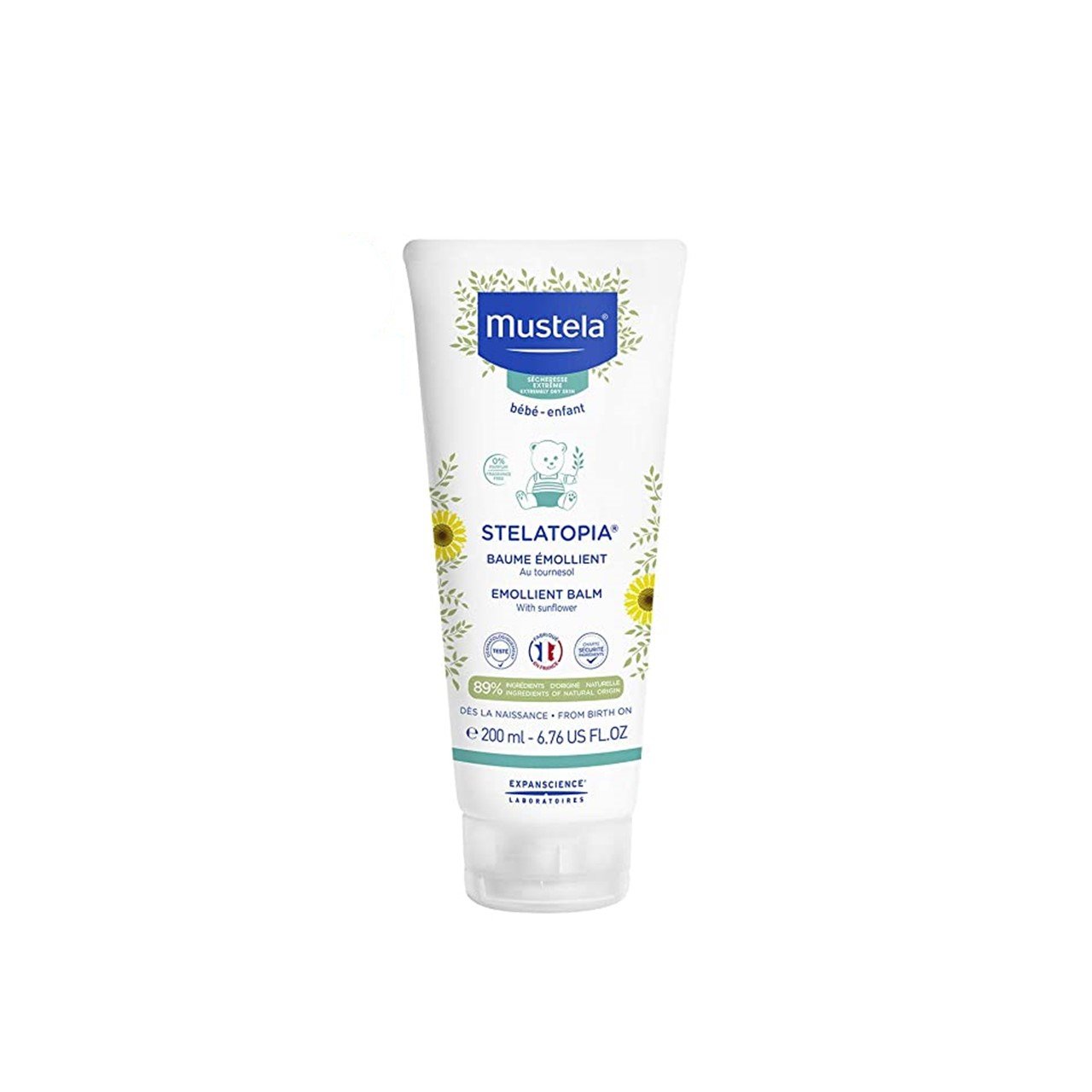 Mustela Stelatopia Dry&Atopic Skin Emollient Cream 200ml