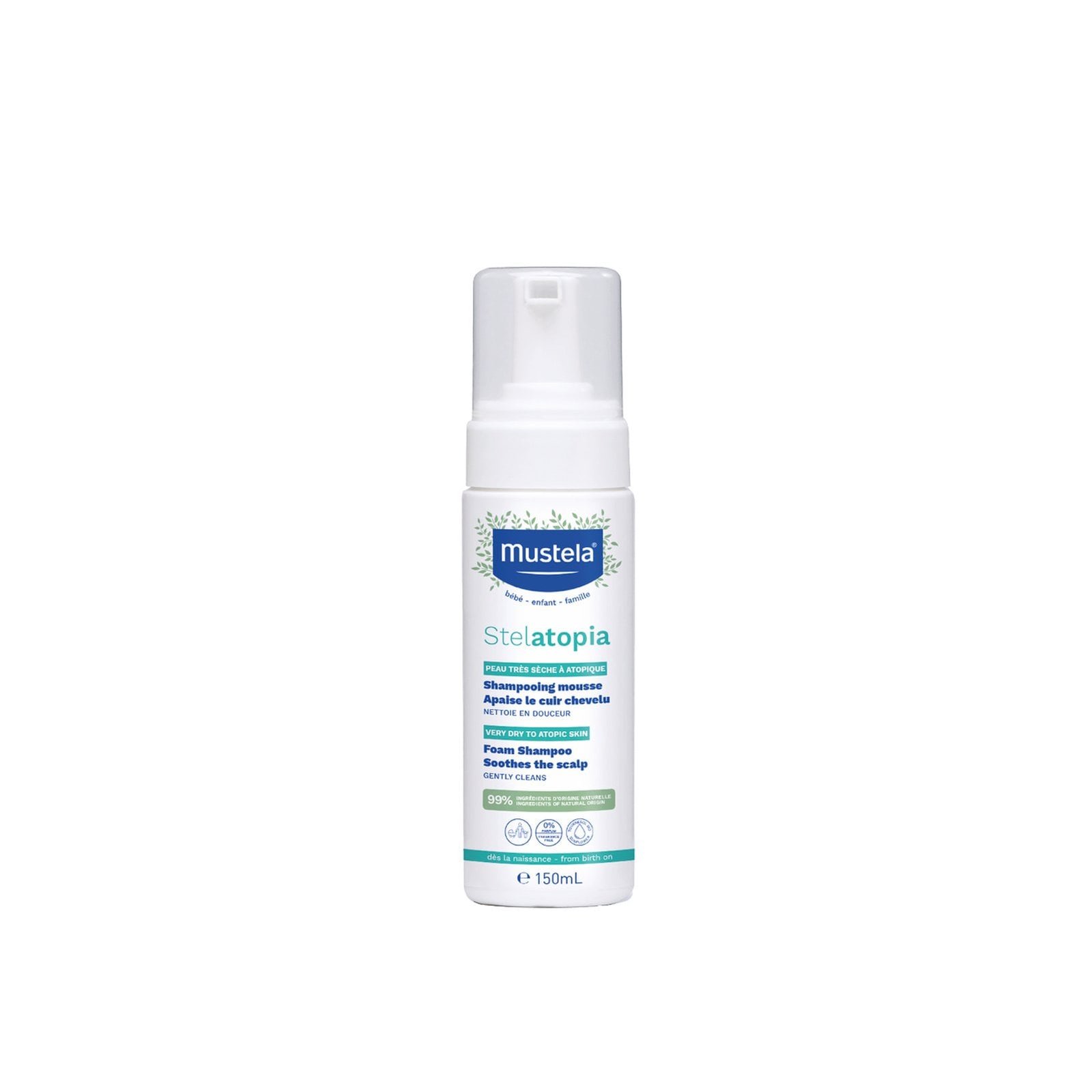 Mustela Stelatopia Foam Shampoo 150ml
