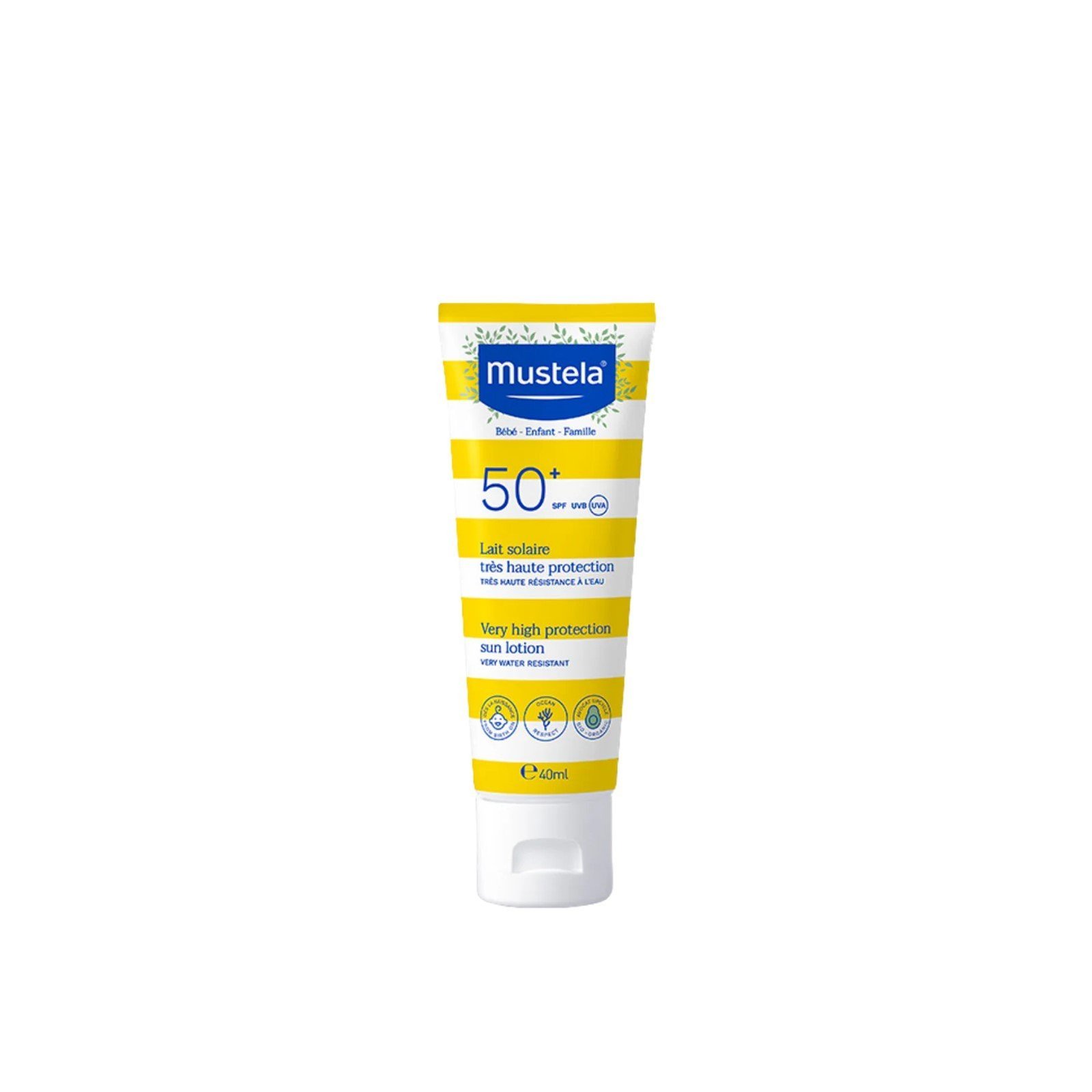 Mustela Sun Very High Protection Sun Lotion SPF50+ 40ml