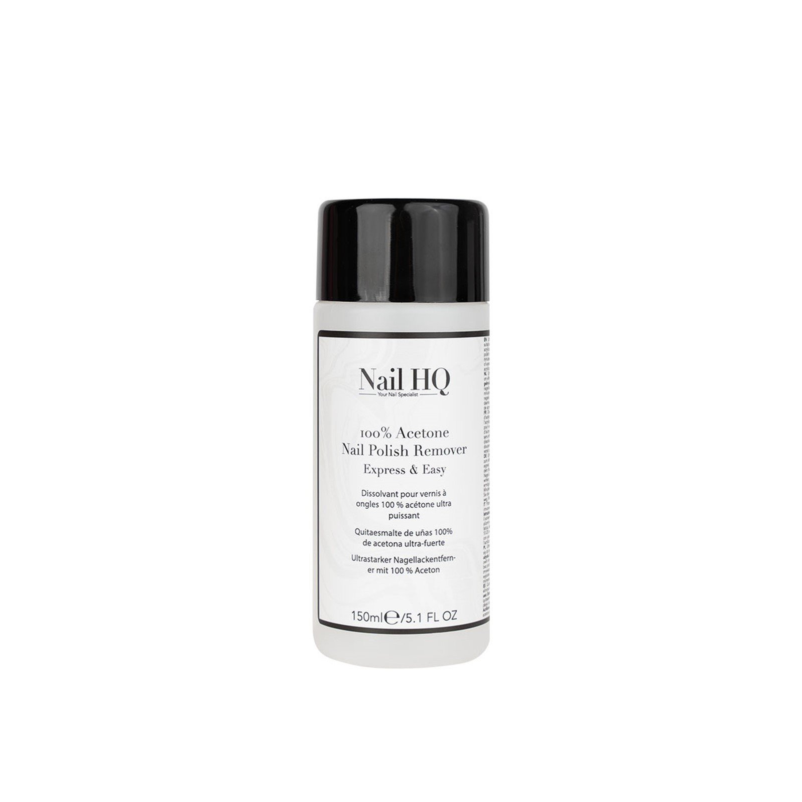 Nail HQ 100% Acetone Nail Polish Remover 150ml