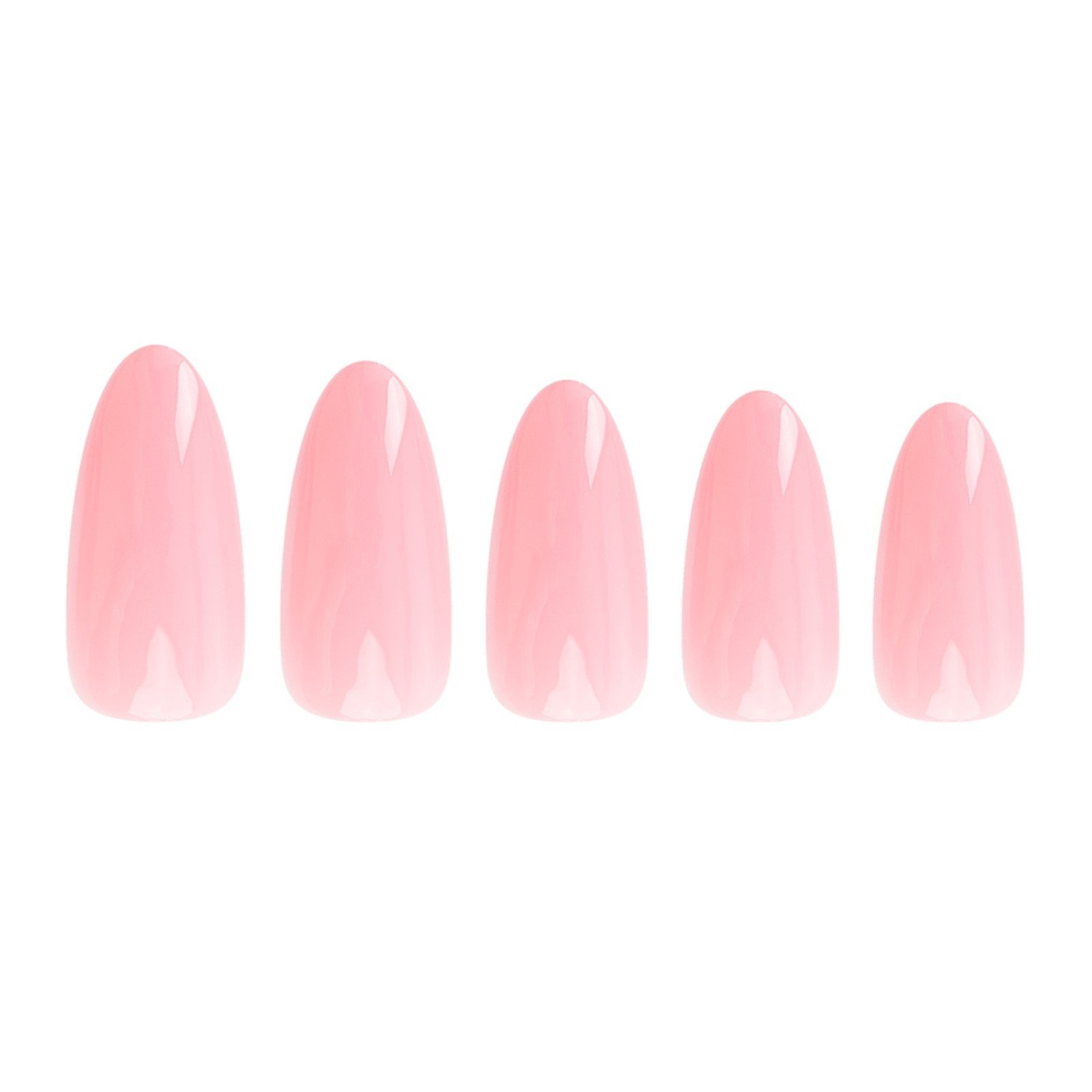 Nail HQ Almond Blush Pink Acrylic Nails x24
