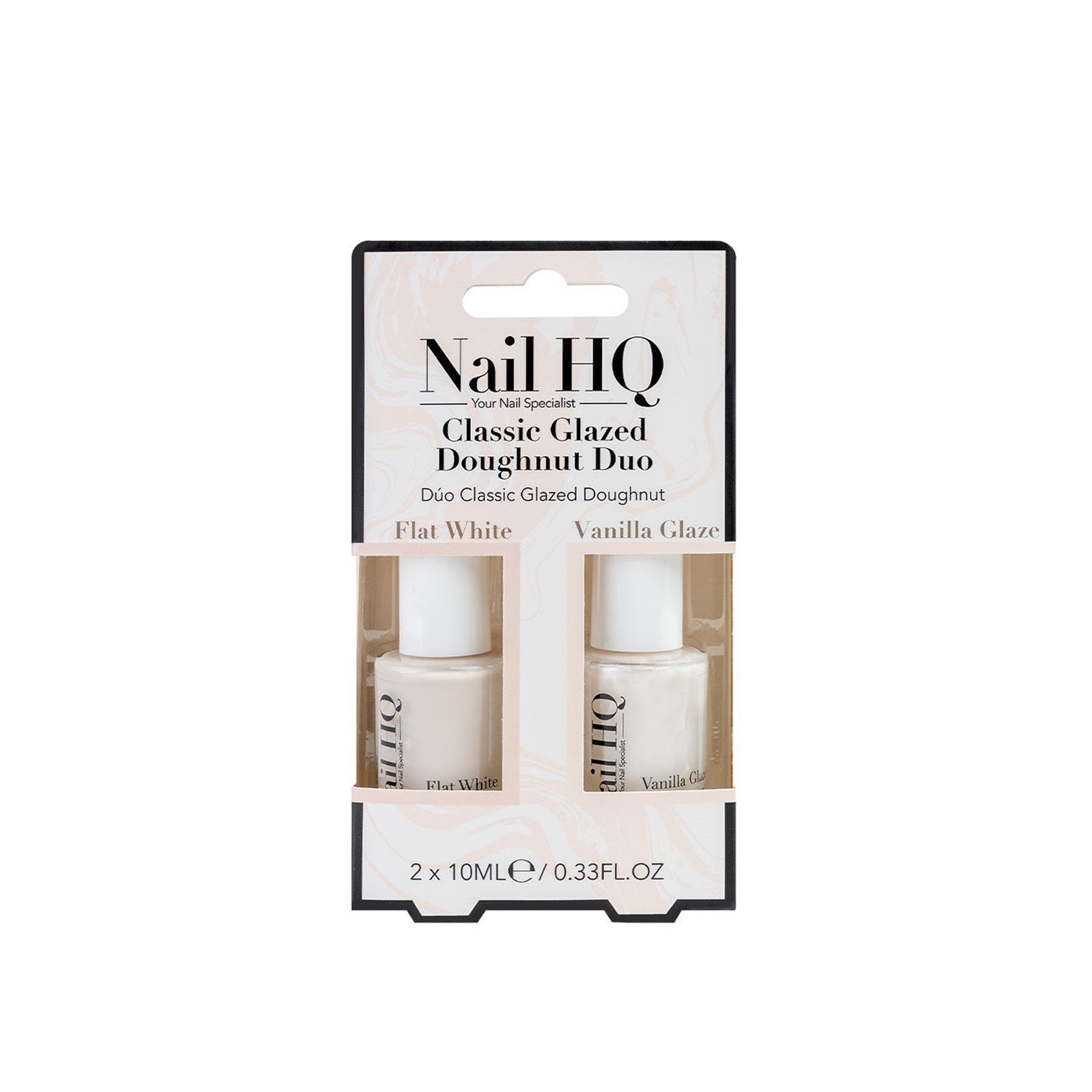 Nail HQ Classic Glazed Doughnut Duo 10ml x2 قطر