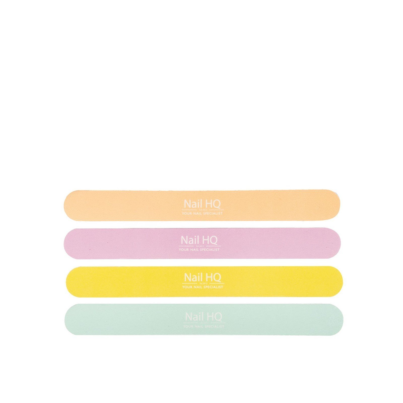 Nail HQ Coloured Nail Files x4