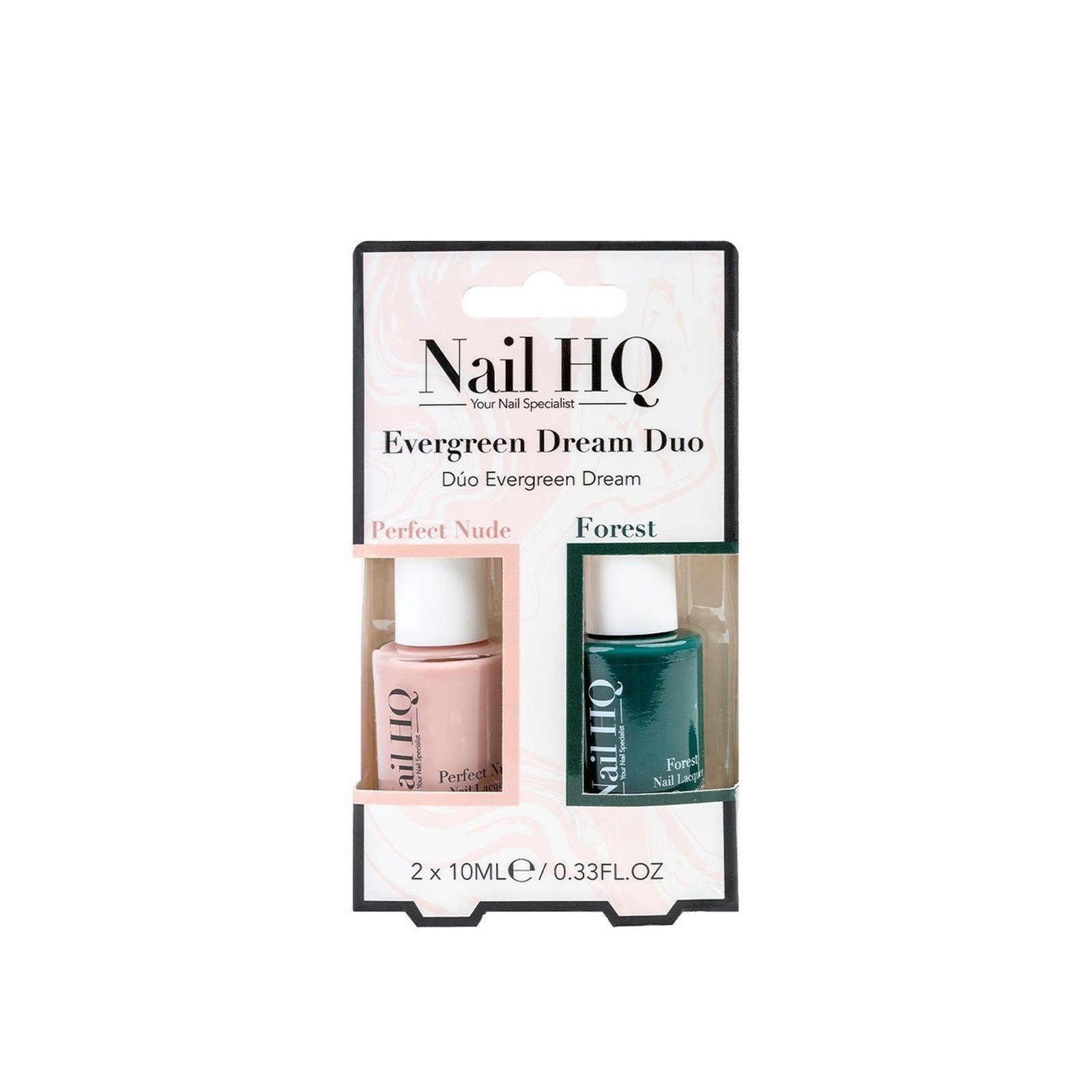 Nail HQ Evergreen Dream Duo 10ml x2