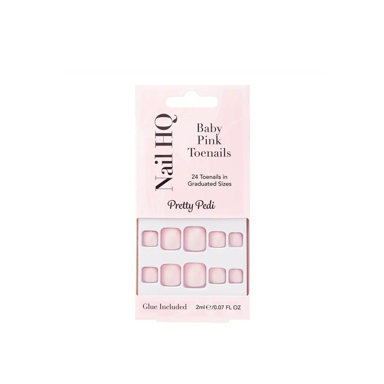 Nail HQ Pretty Pedi Baby Pink Toenails x24 قطر