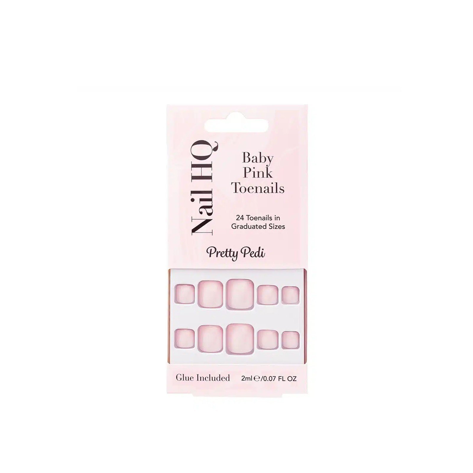 Nail HQ Pretty Pedi Toenails x24