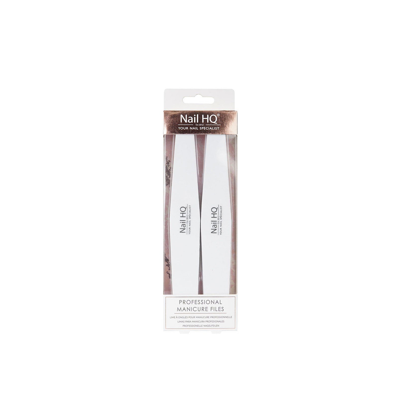 Nail HQ Professional Manicure Files x2