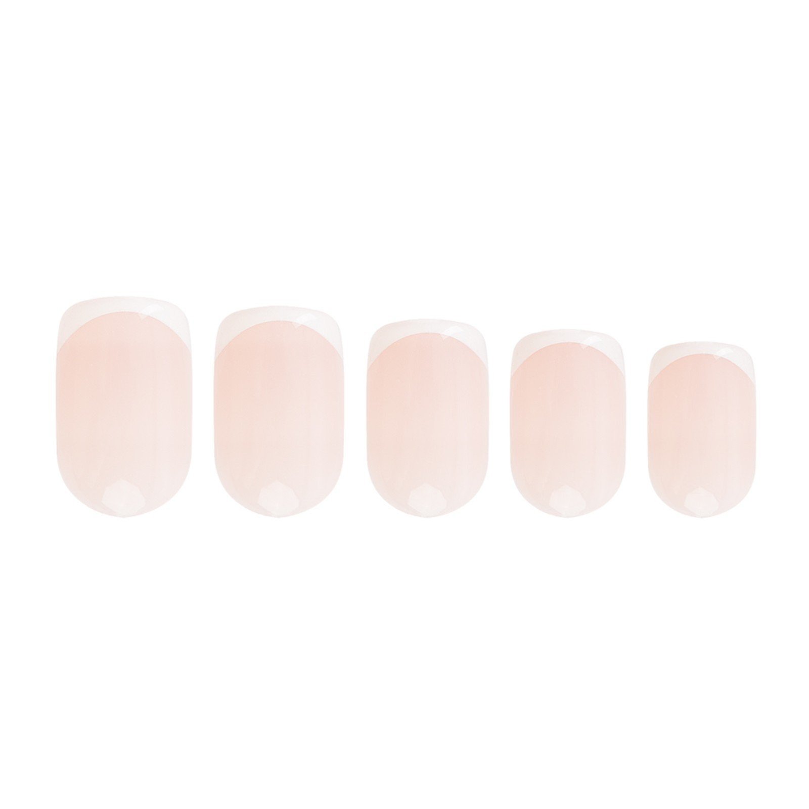 Nail HQ Square Micro French Acrylic Nails x24
