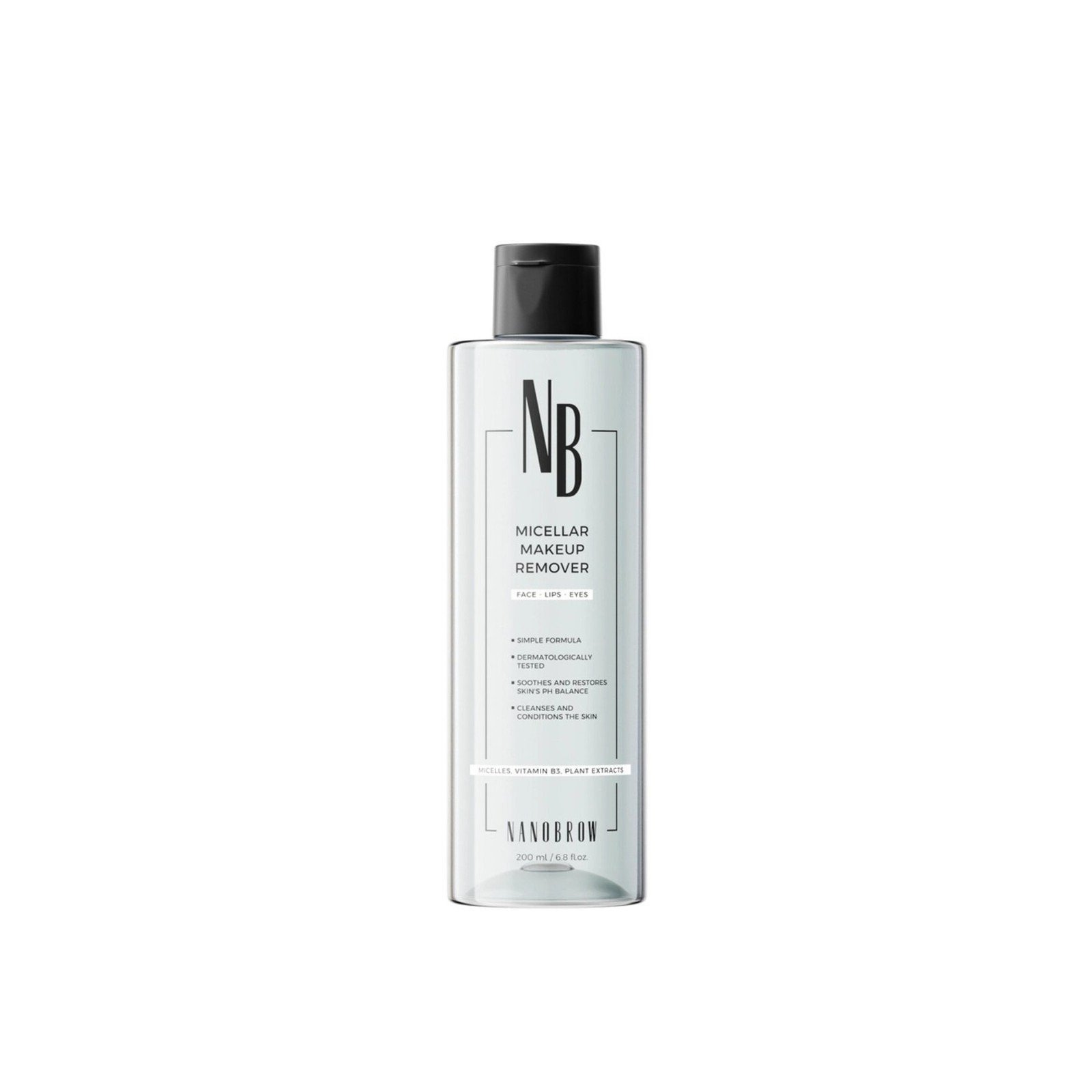 Nanobrow Micellar Makeup Remover 200ml قطر التوصيل