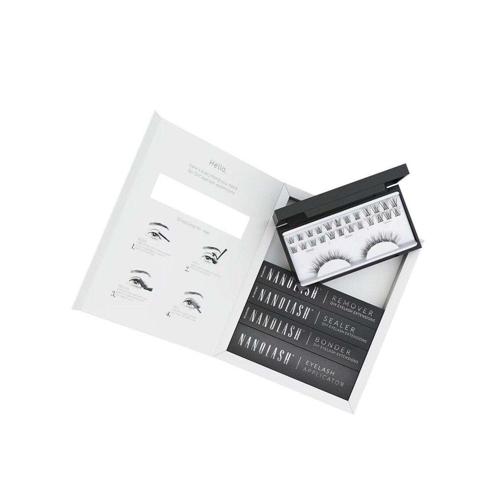 Nanolash DIY Eyelash Extensions Starter Kit Classy