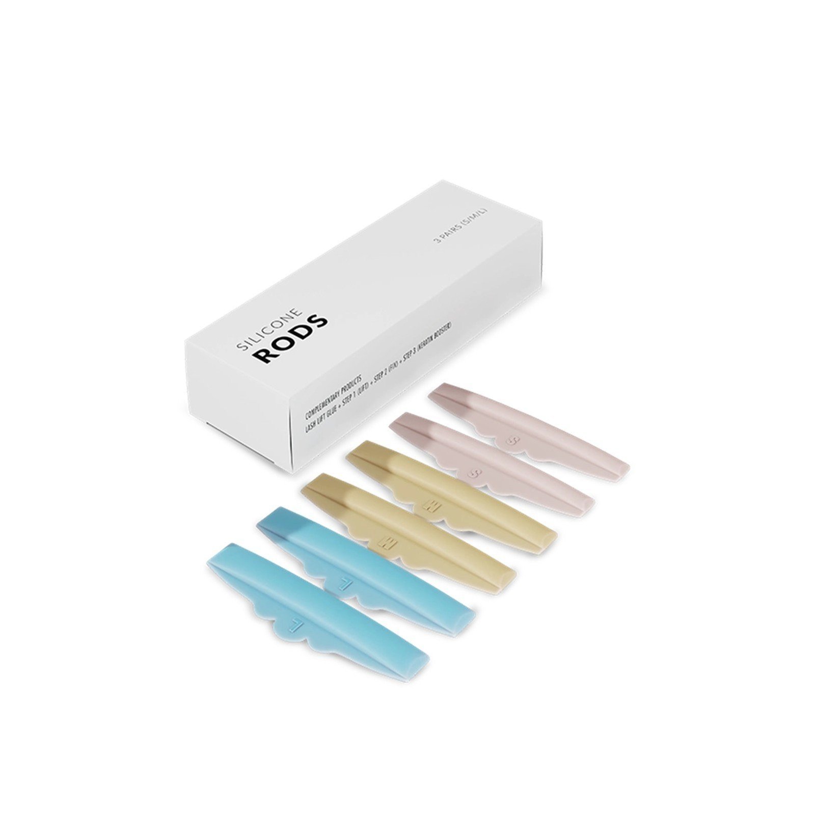 Nanolash Silicone Rods x3 Pairs قطر التوصيل