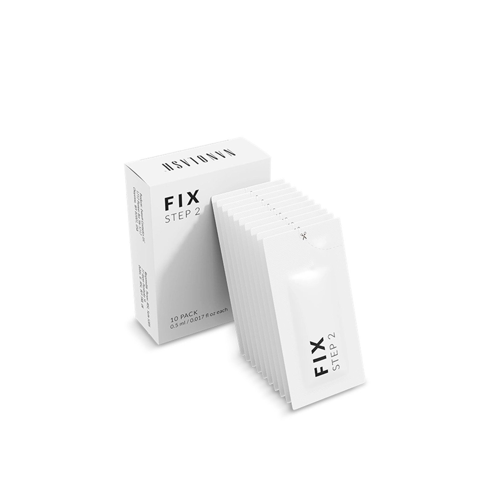 Nanolash Step 2 Fix 10x0.5ml قطر التوصيل