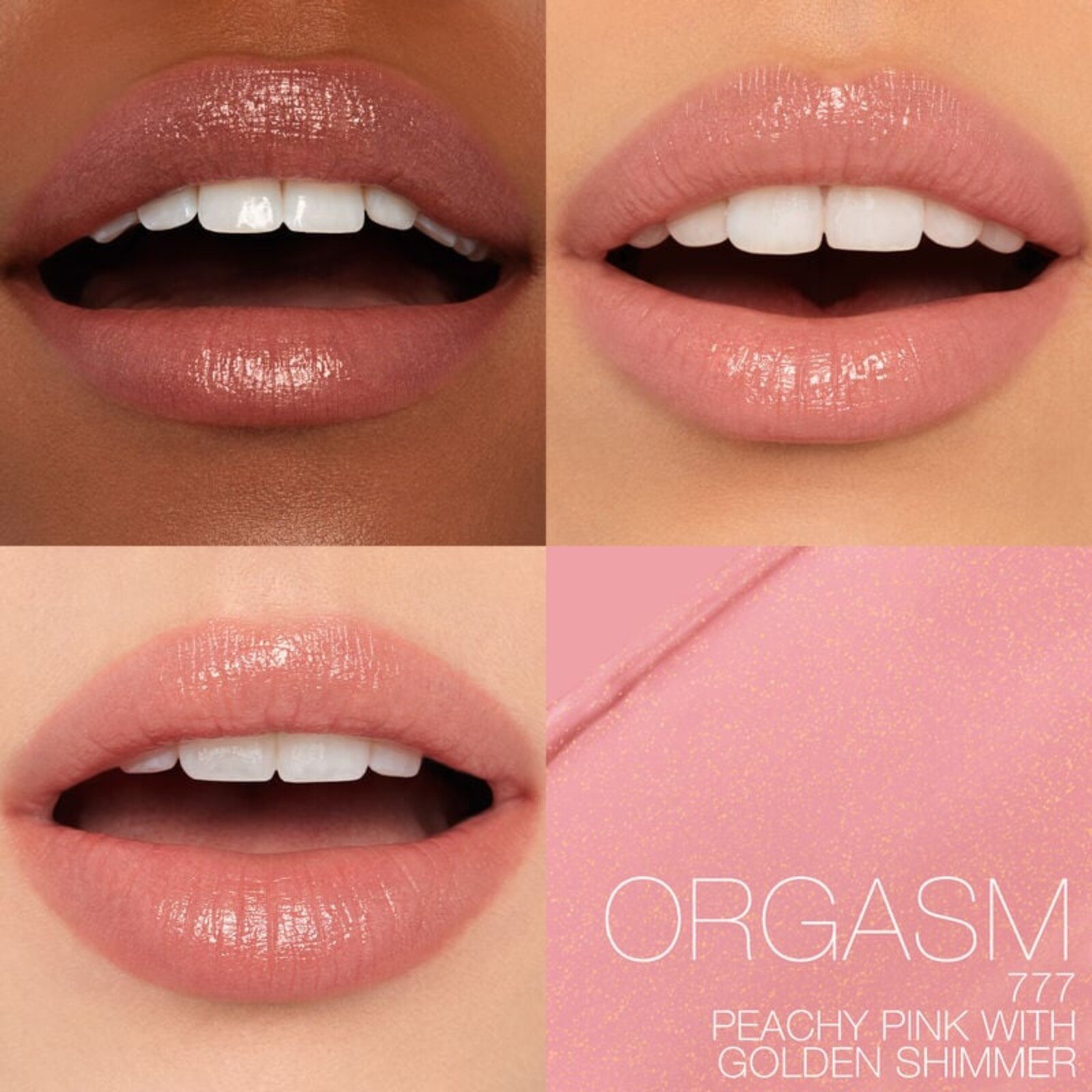 NARS Kosmetik Afterglow Sensual Shine Lippenstift 777 Orgasmus 1.5g