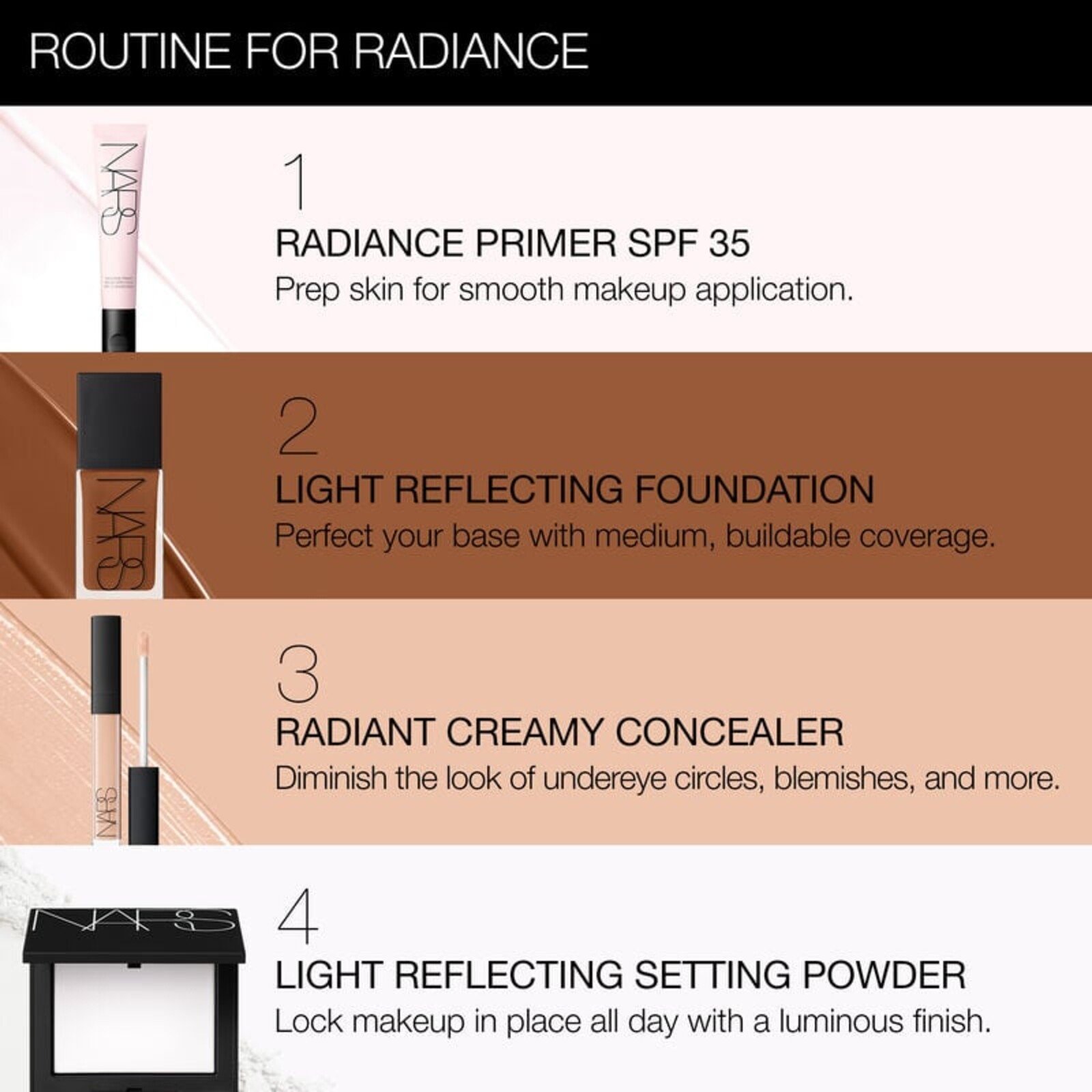 NARS Cosmetics Mini Radiant Creamy Concealer Caramel Med/Dark 2 1.4ml
