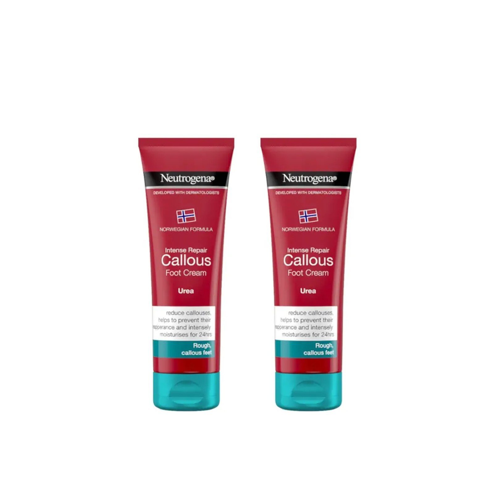 Neutrogena Intense Repair Callous Foot Cream 50ml x2