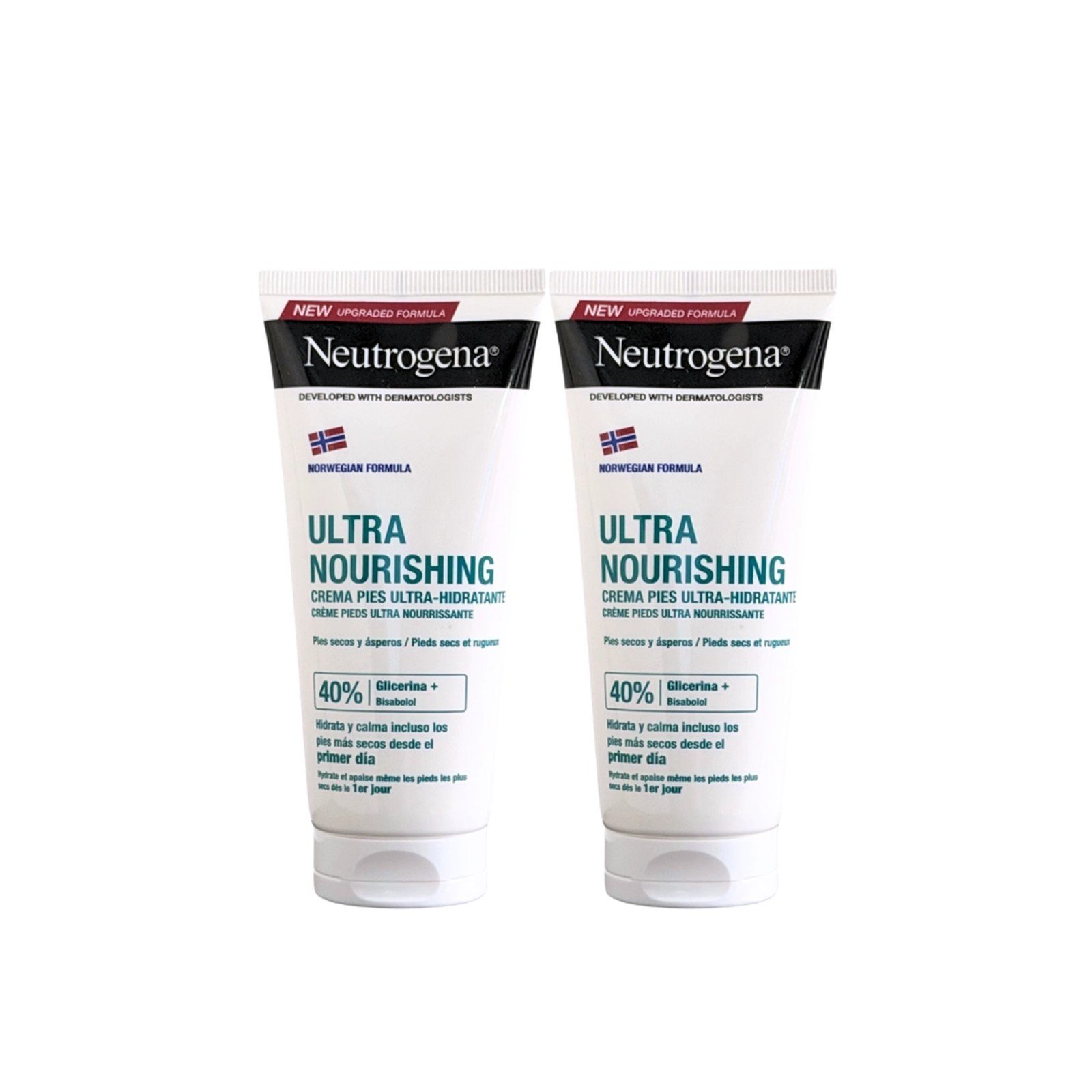 Neutrogena Ultra-Nourishing Foot Cream 100ml x2