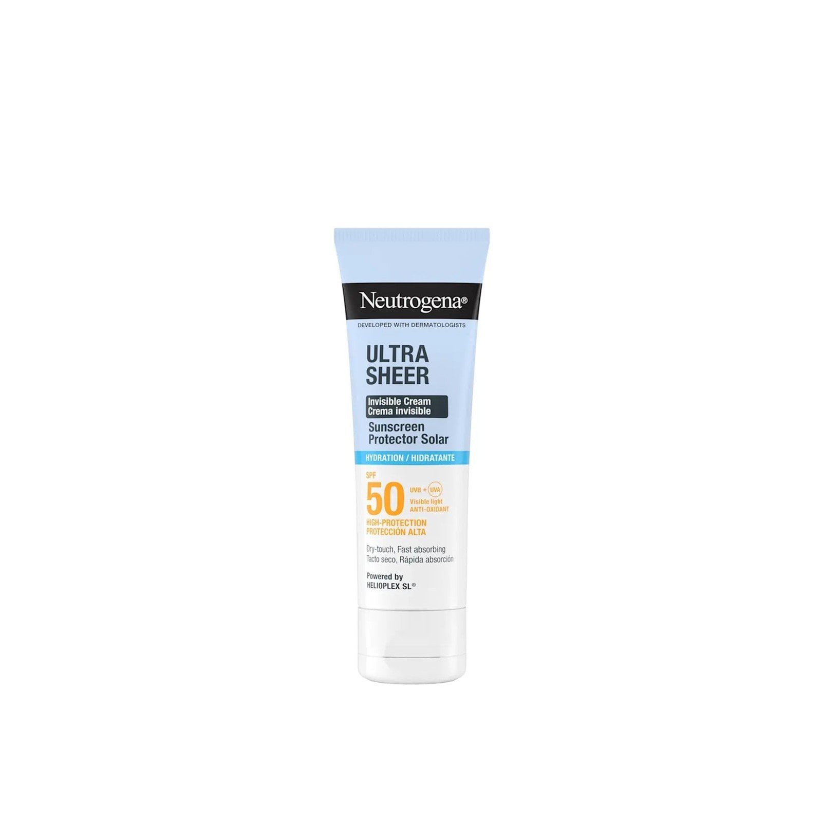 Neutrogena Ultra Sheer Hydration Invisible Cream Sunscreen SPF50 50ml