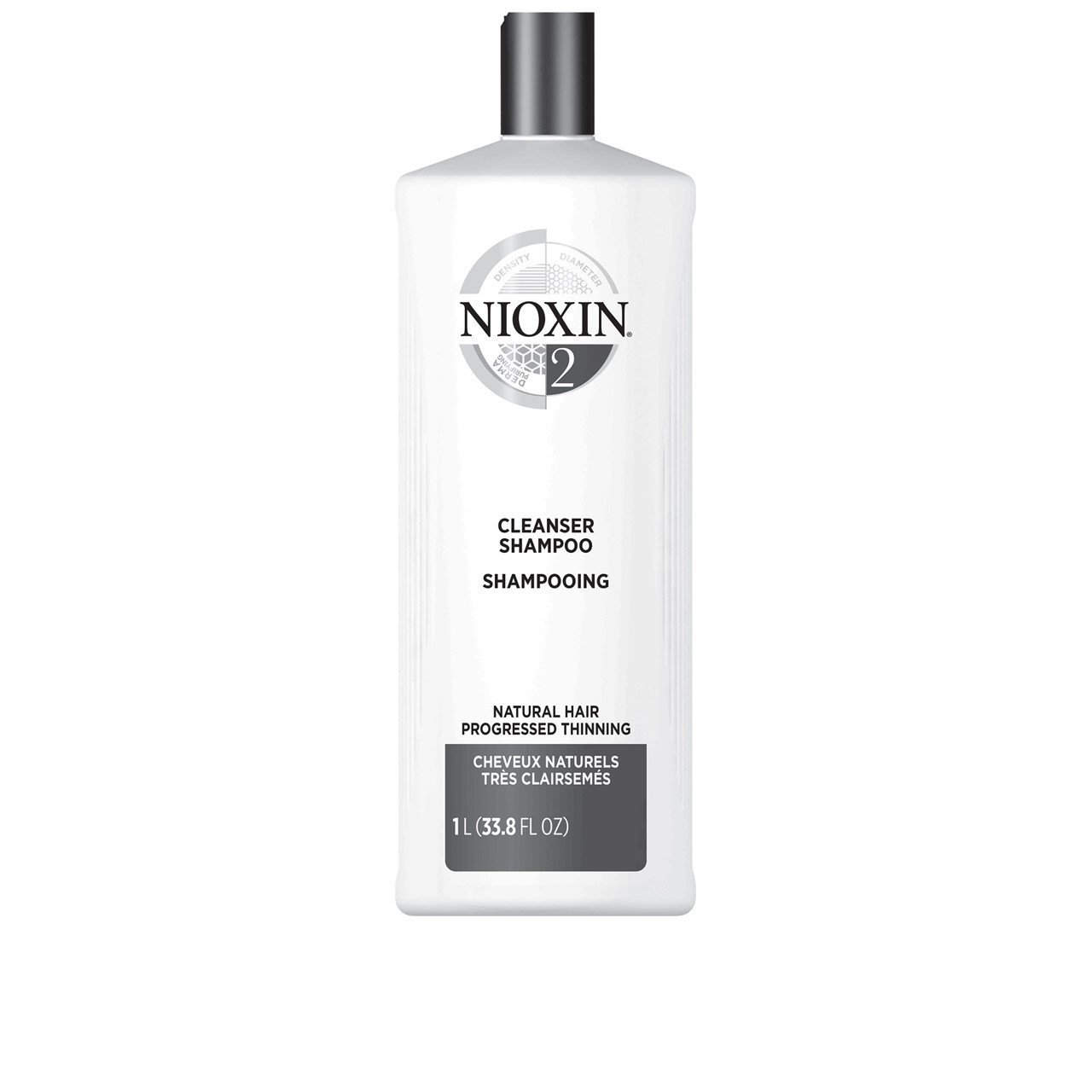 Nioxin System 2 Cleanser Shampoo 1L (33.81fl oz)