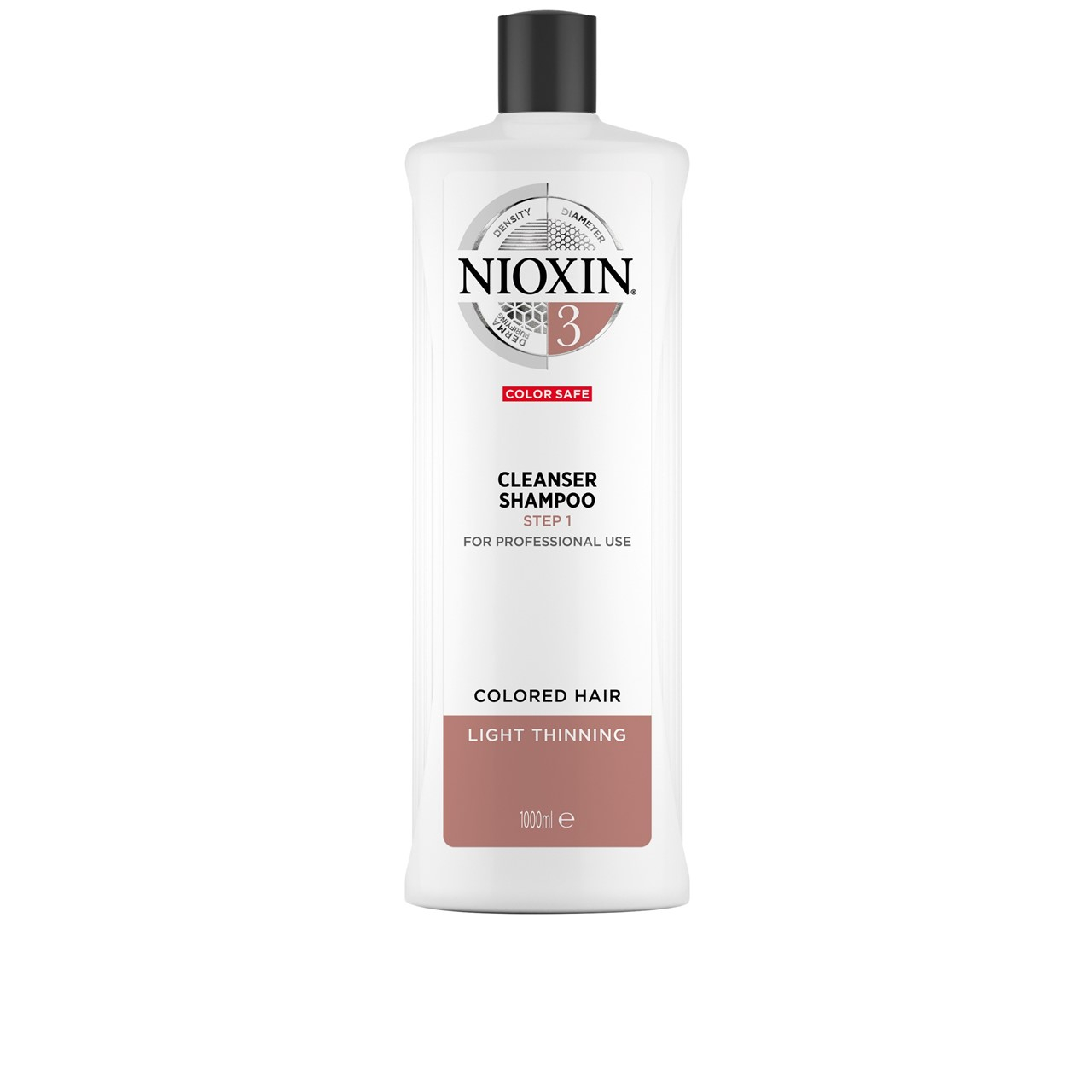 Nioxin System 3 Cleanser Shampoo 1L (33.81fl oz)